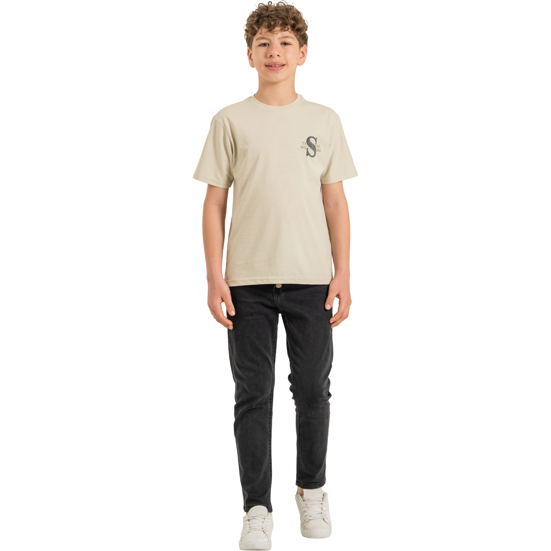 0 YAKA TİŞÖRT 13Y,14Y,15Y,16Y Erkek