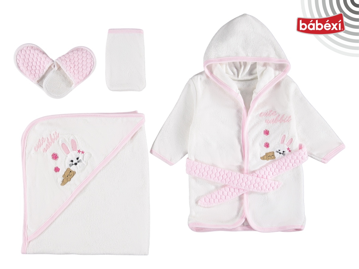 By Concon Rabbit Bornoz Lüx Set  Uni