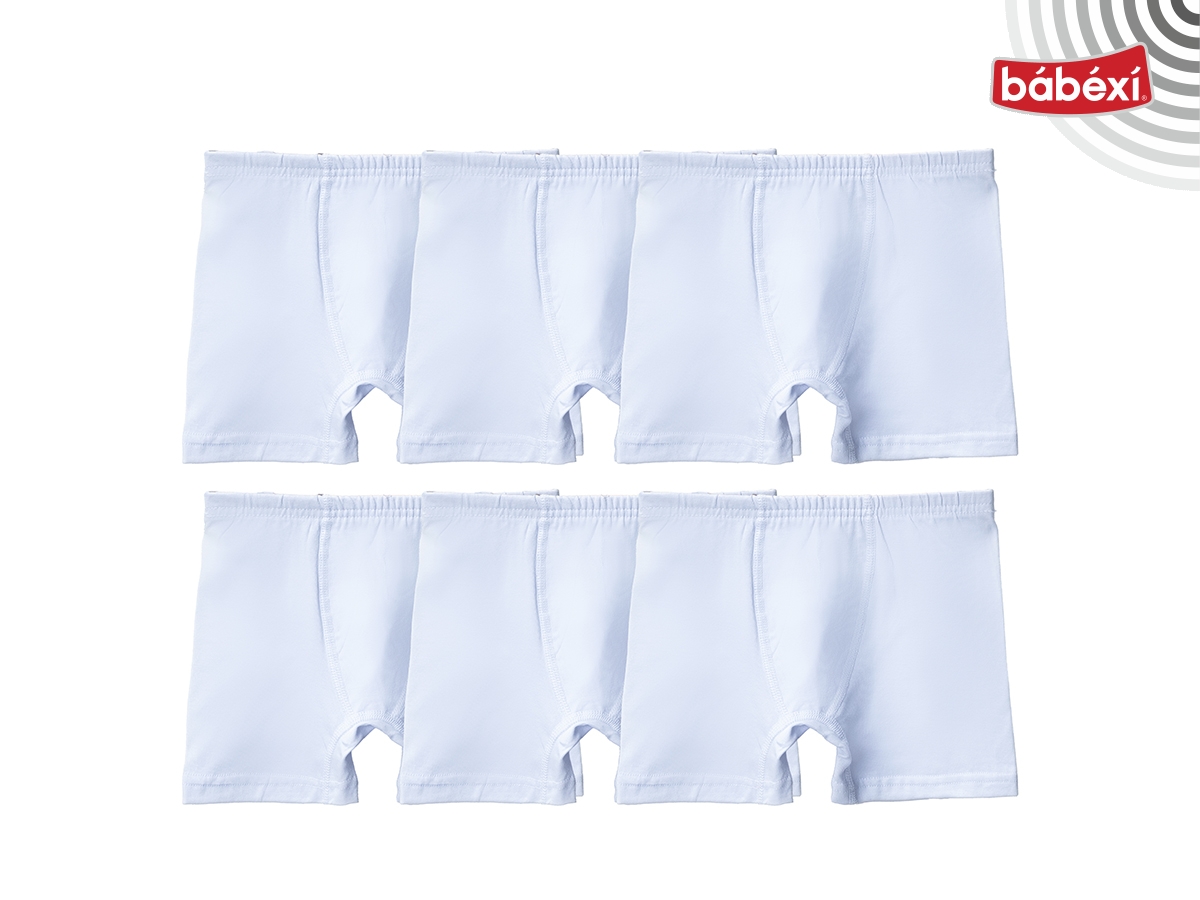 Erkek Beyaz Likralı Boxer 2Y,3Y Erkek