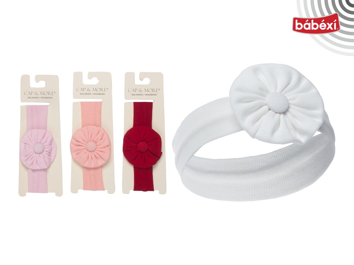 CAP&MORE PENYE LIKRALI SAC BANDI  1 Ay,2 Ay,3 Ay,6 Ay,9 Ay,12 Ay,18 Ay Kız