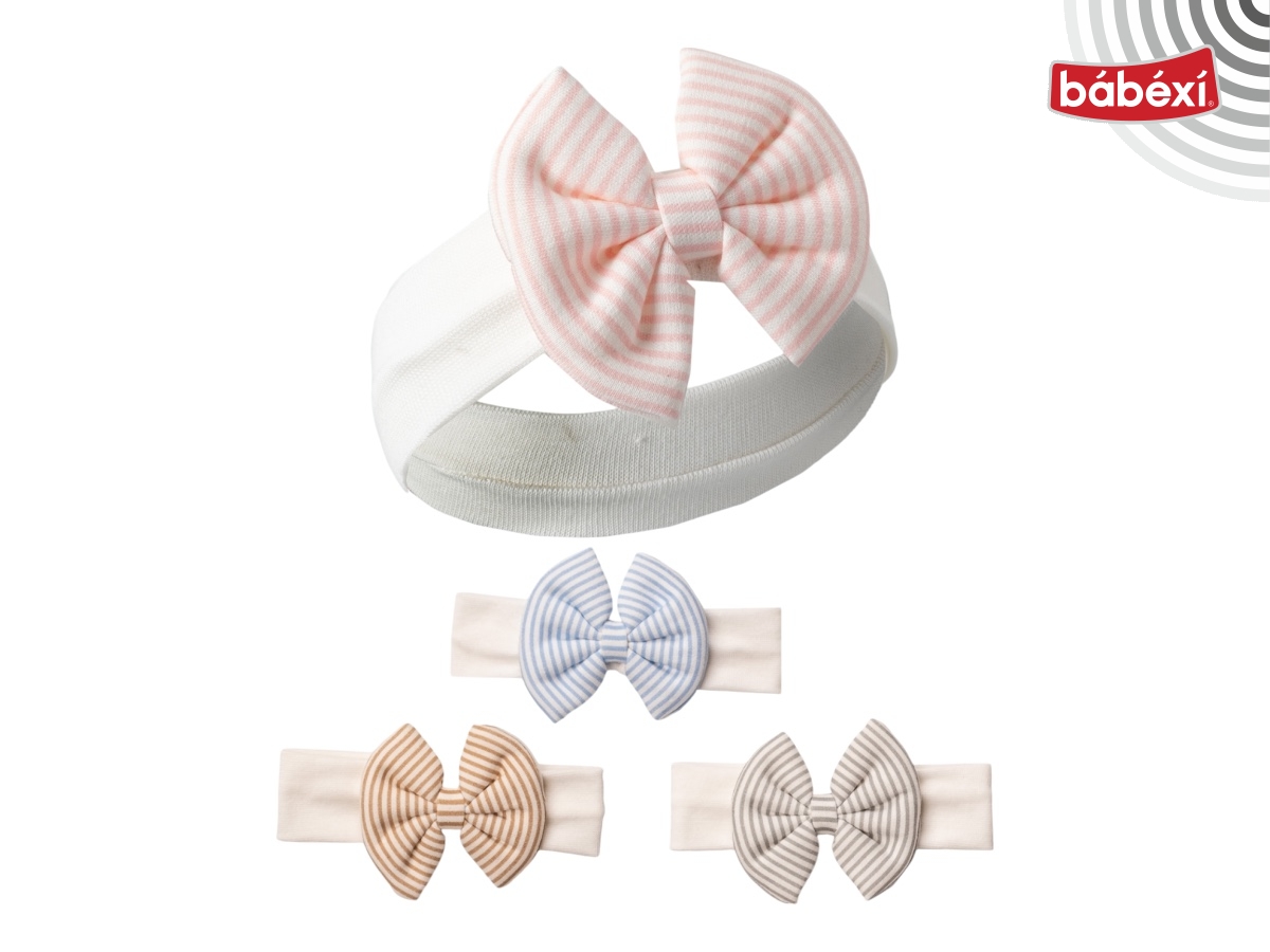 CAP&MORE SAÇ BANDI FIYONK ÇİZGİLİ   Kız