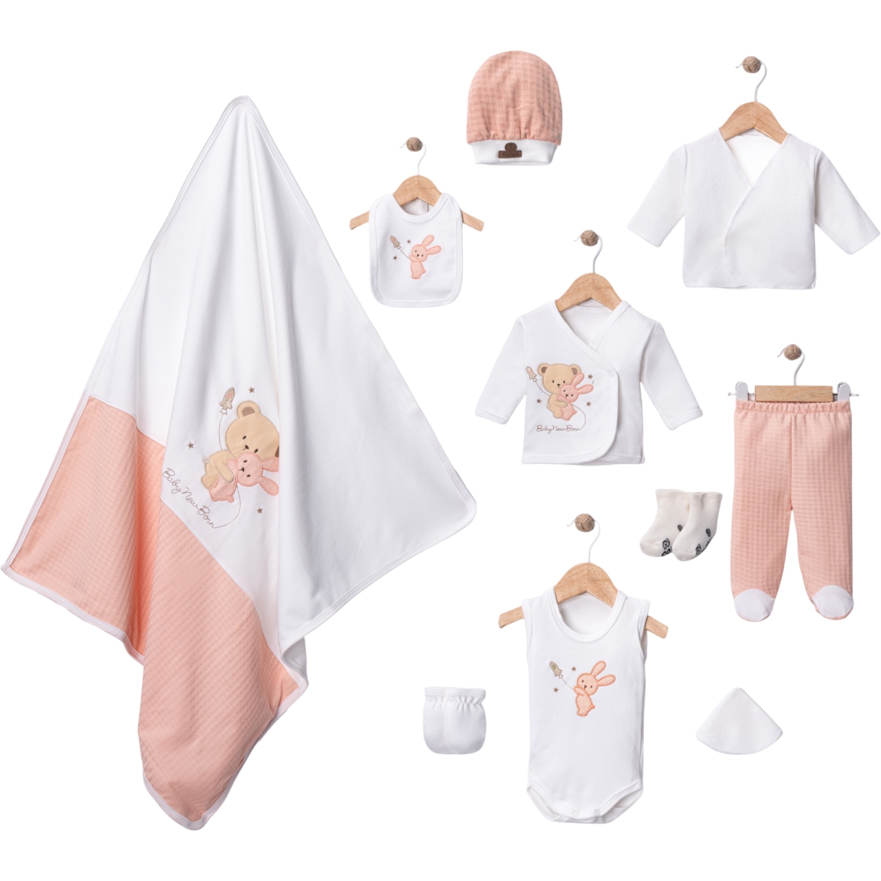 10’LU ORGANİK ROKET TAVŞAN LÜX SET 1 Ay,2 Ay,3 Ay Uni