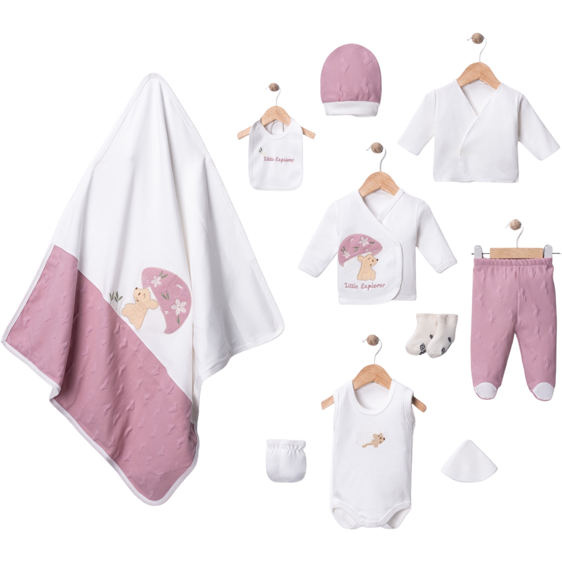 10’LU ORGANİK ROKET TAVŞAN LÜX SET 1 Ay,2 Ay,3 Ay Uni