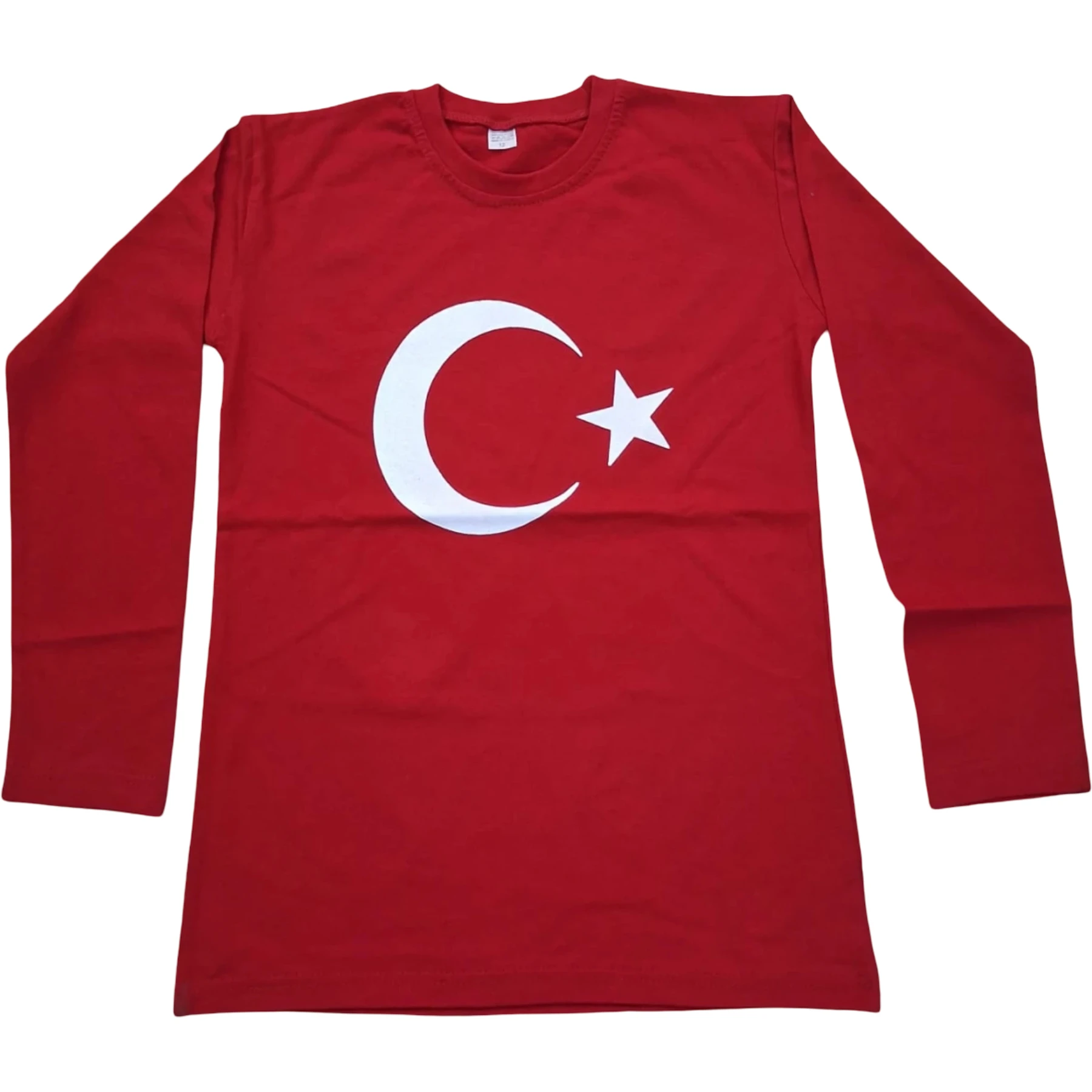AY-YILDIZ KIRMIZI SWEATSHIRT 9Y,10Y,11Y,12Y Uni