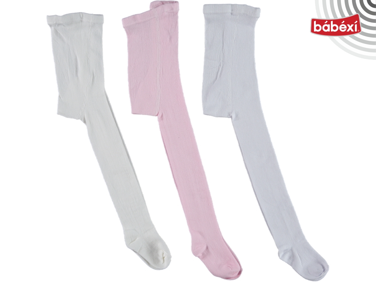 Düz Bebe Külotlu Çorap  3Y,4Y Kız