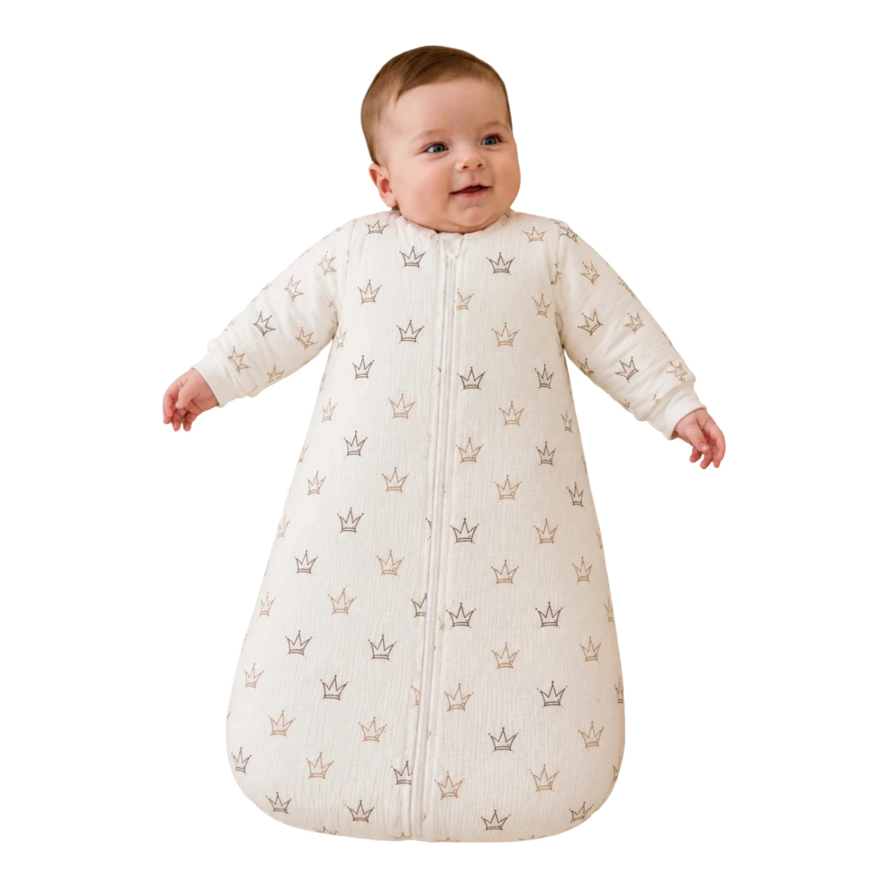 2.5 TOG ELYAFLI TORBA UYKU TULUMU FERMUARLI 1 Ay,9 Ay,2 Ay,12 Ay,3 Ay,6 Ay Uni