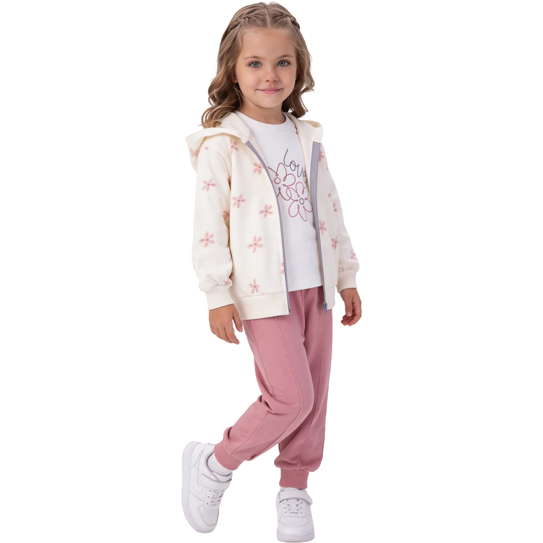 2İP FERMUARLI 3LÜ TK 12 Ay,2Y,3Y,4Y Kız