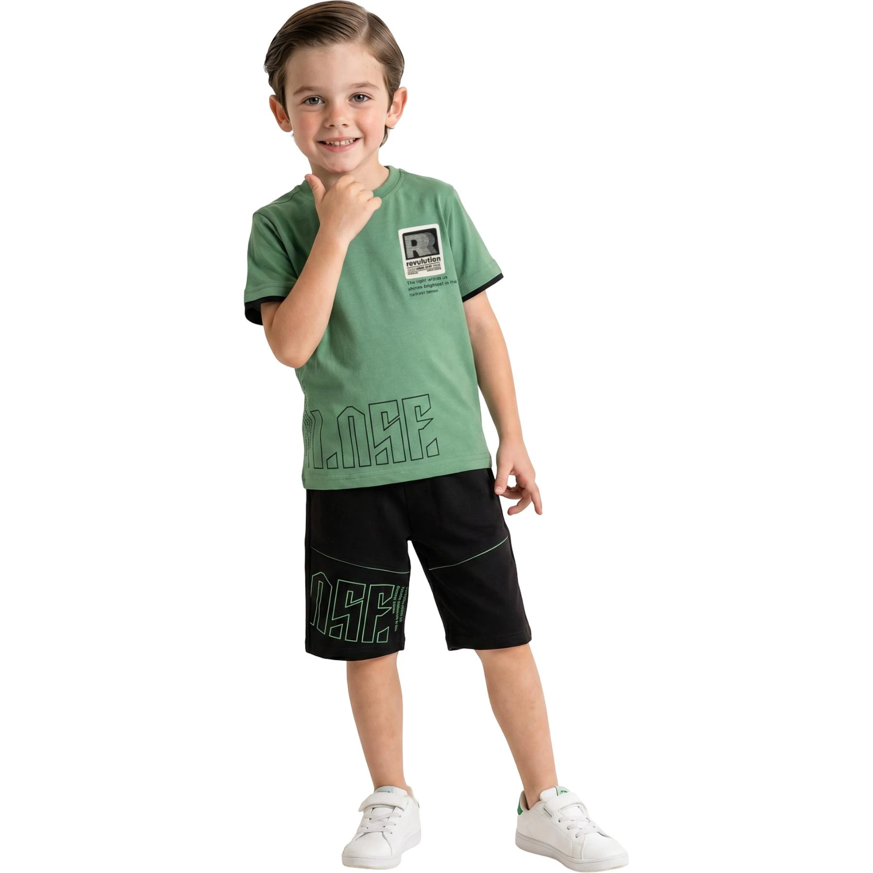 2’Lİ KISA KOL TAKIM 5Y,6Y,7Y,8Y Erkek