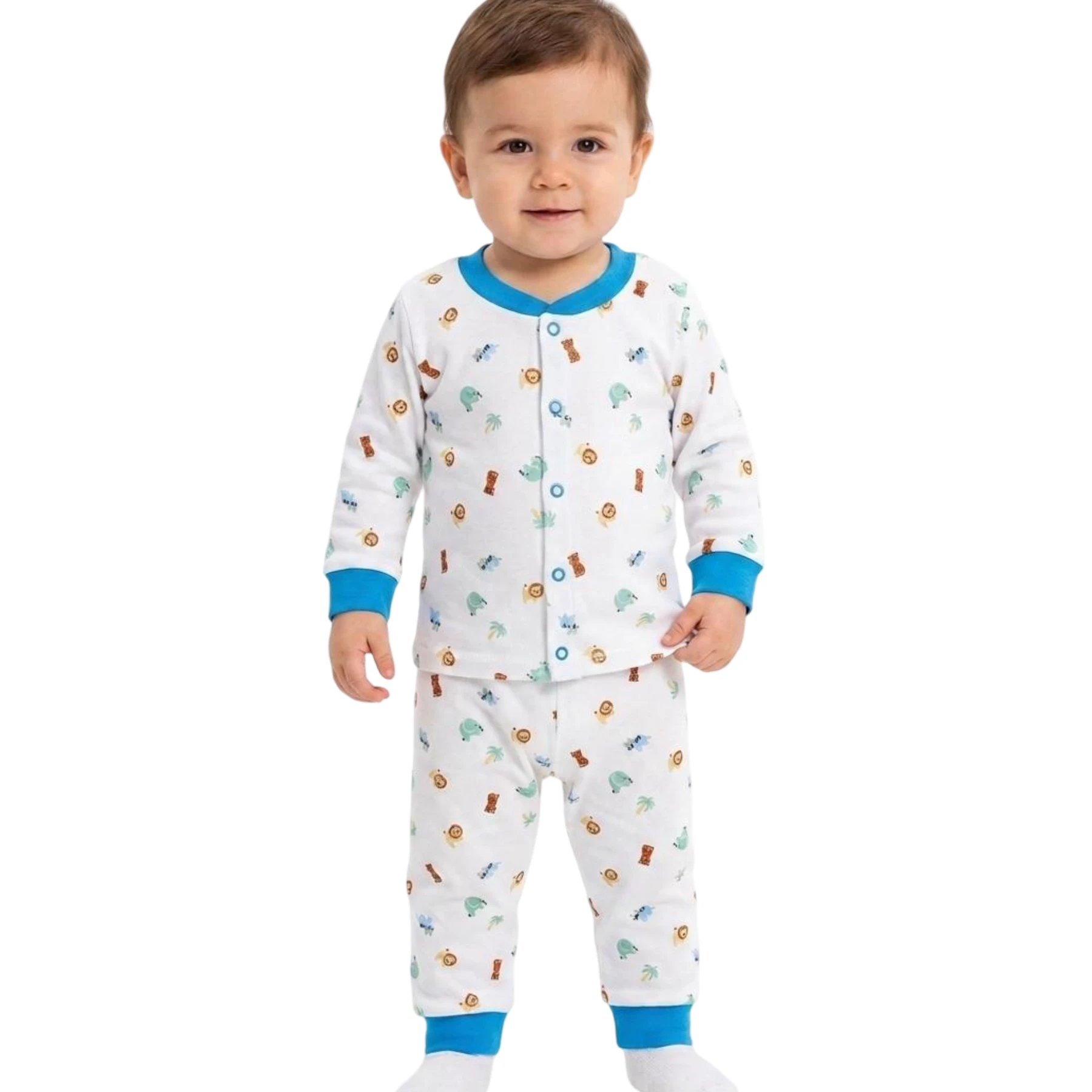 MİNİK HAYVANLAR PİJAMA 6 Ay,18 Ay,2Y,12 Ay Erkek