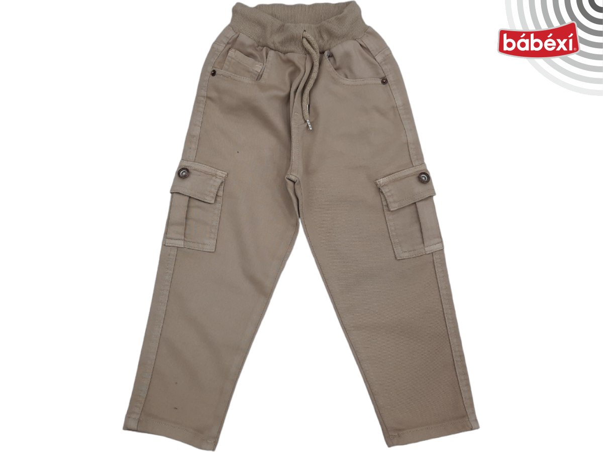 KOYU BEJ KETEN PANTOLON  6Y,7Y,8Y,9Y,10Y Erkek