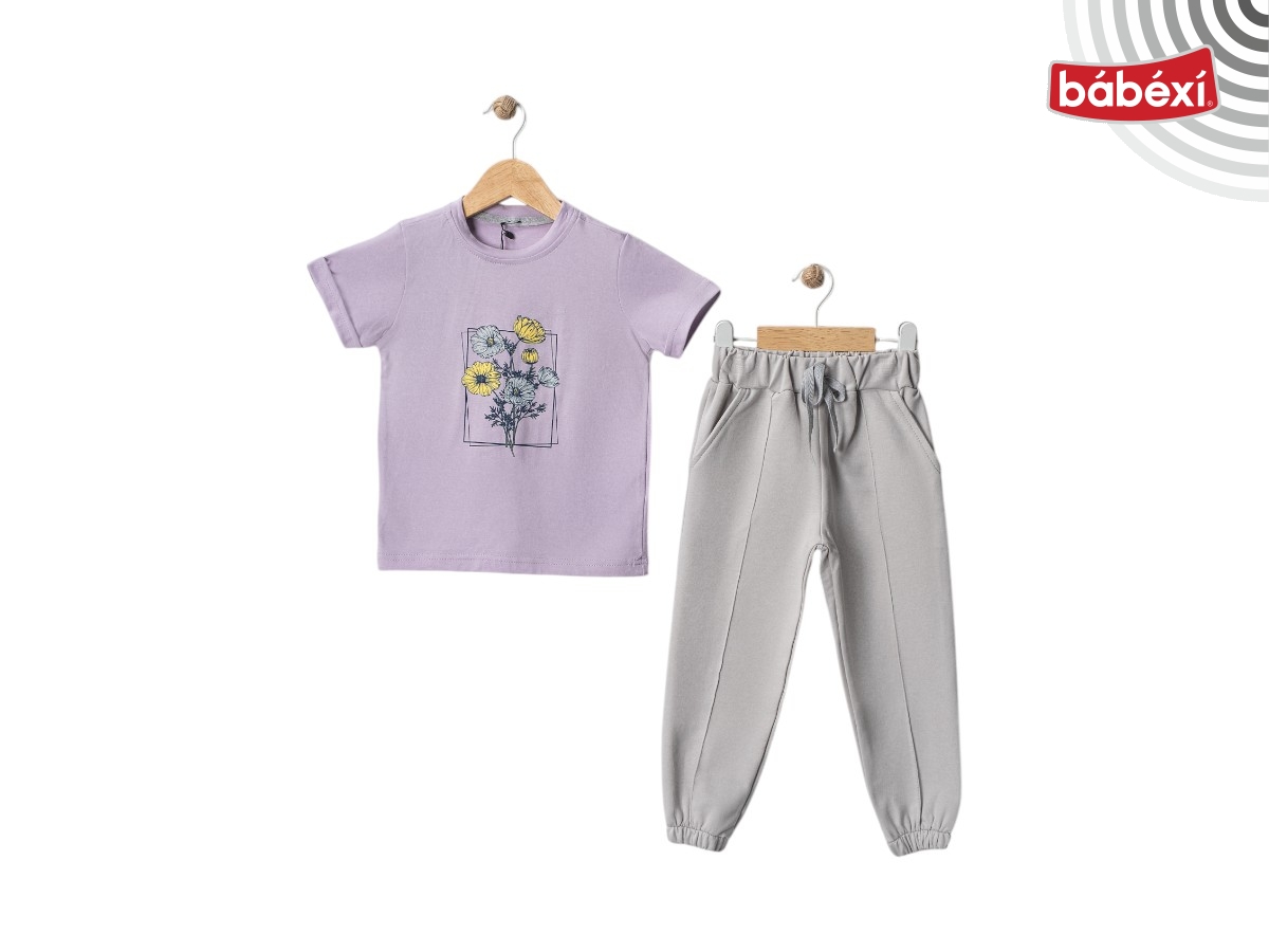 Kız Yazlık Üçlü Takım  6Y,7Y,8Y,9Y Kız