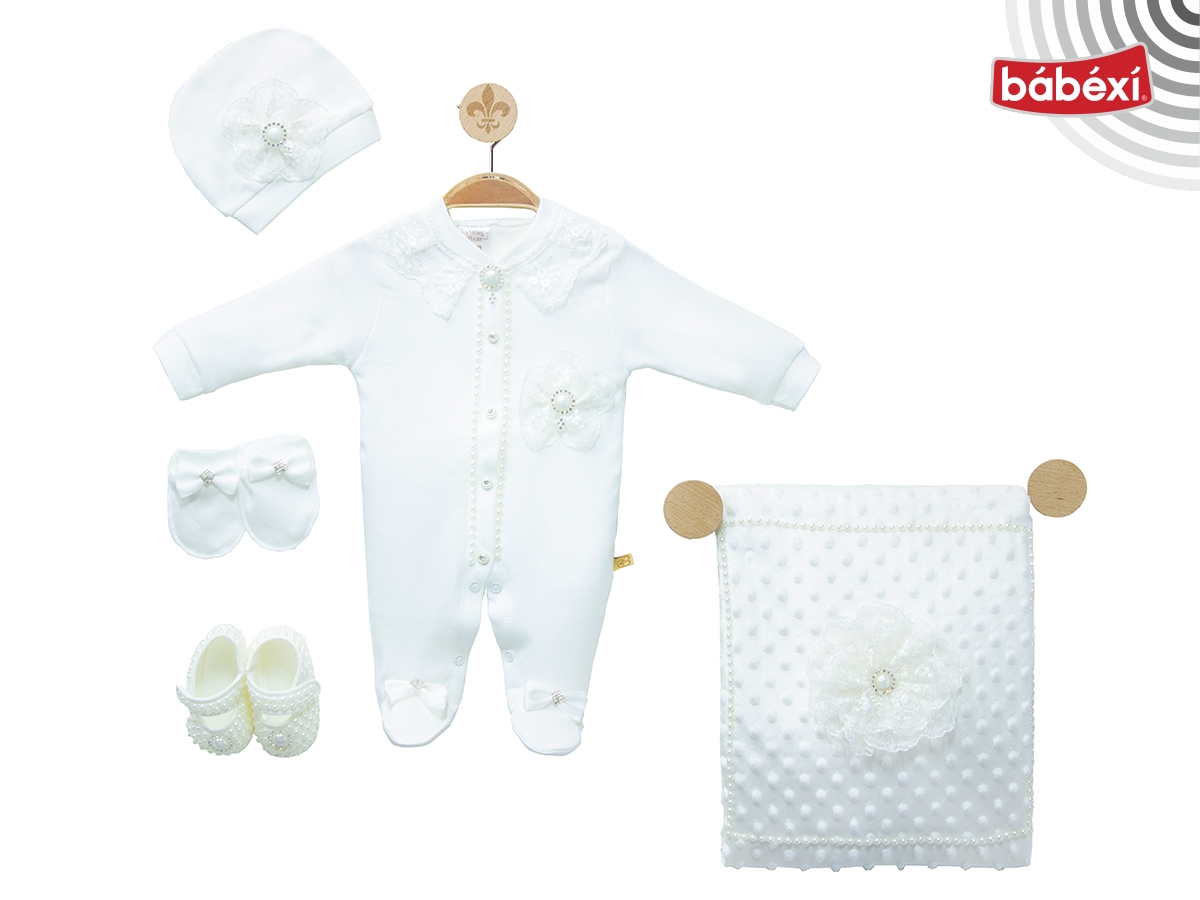 Amore Baby Patik İncili 5li Set 3 Ay Kız