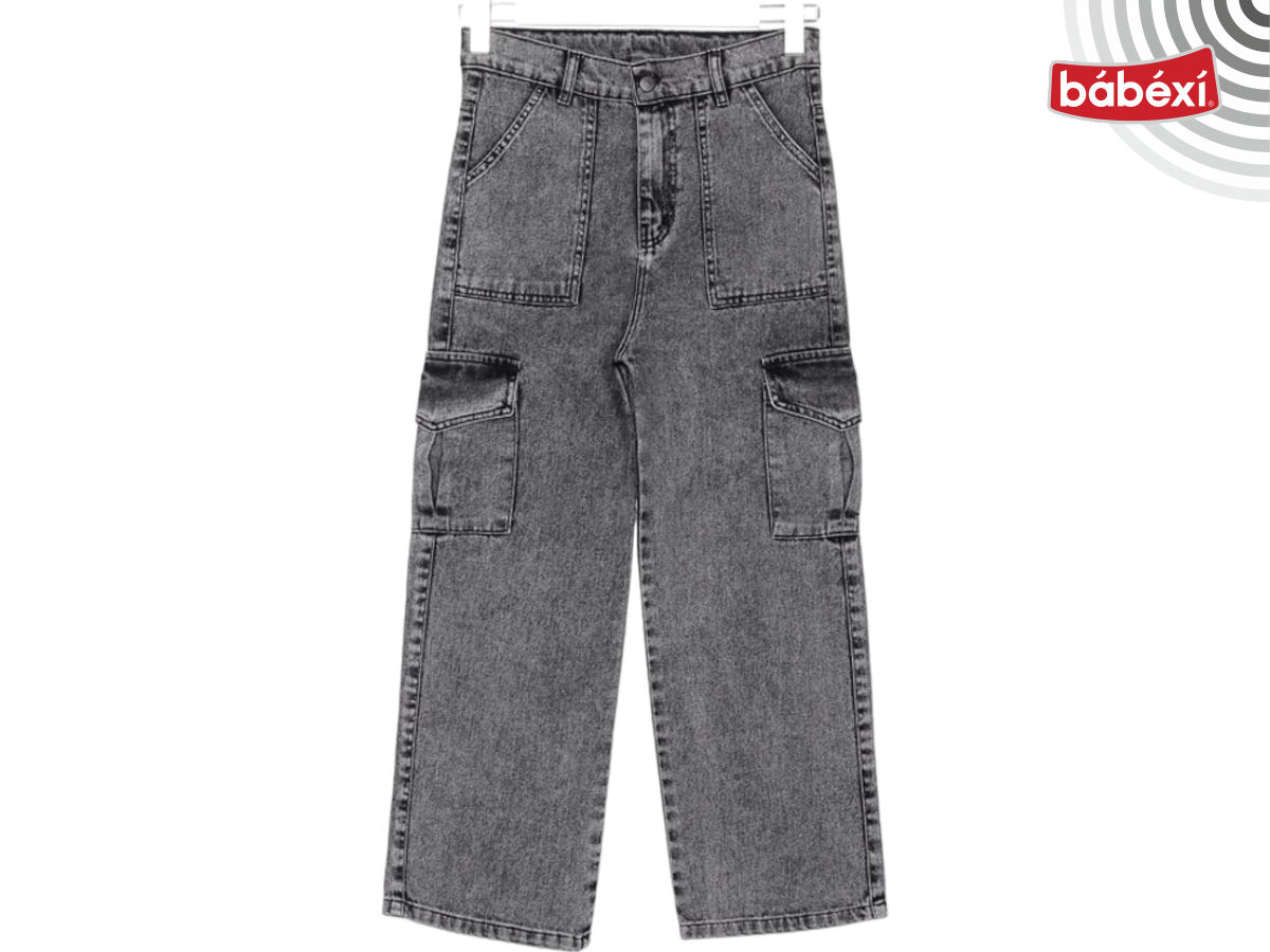 Yapışma Cepli On Çift Kargolu Kız 11Y,12Y,13Y,14Y,15Y Kız