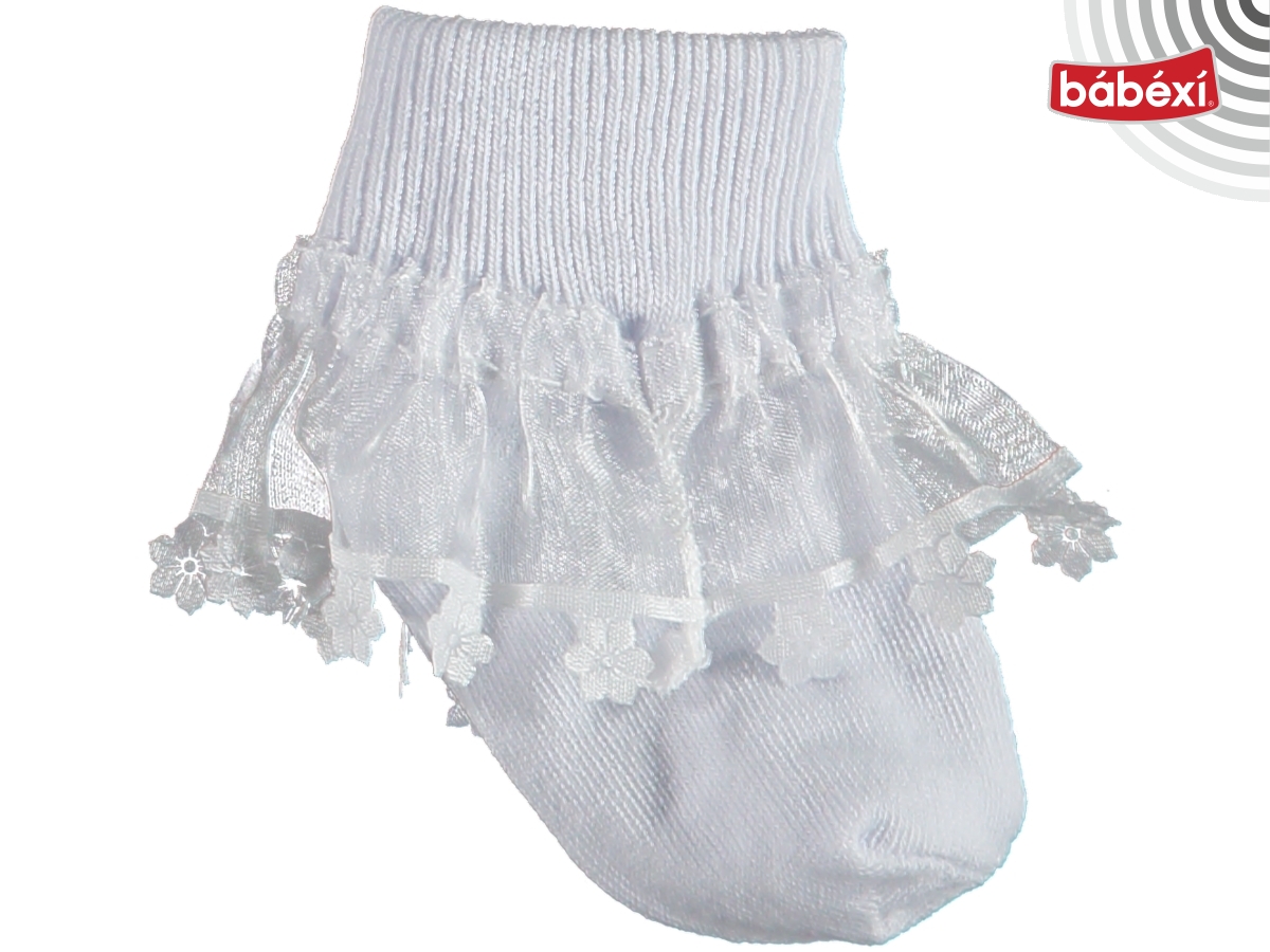 Bebe 3 Lü Beyaz Dantel Set 1 Ay,6 Ay Kız