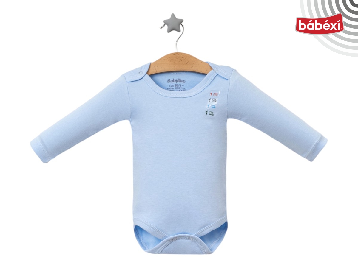 Babytoo Kucuk Düz Kollu Badi 1 Ay,3 Ay,6 Ay,9 Ay Uni
