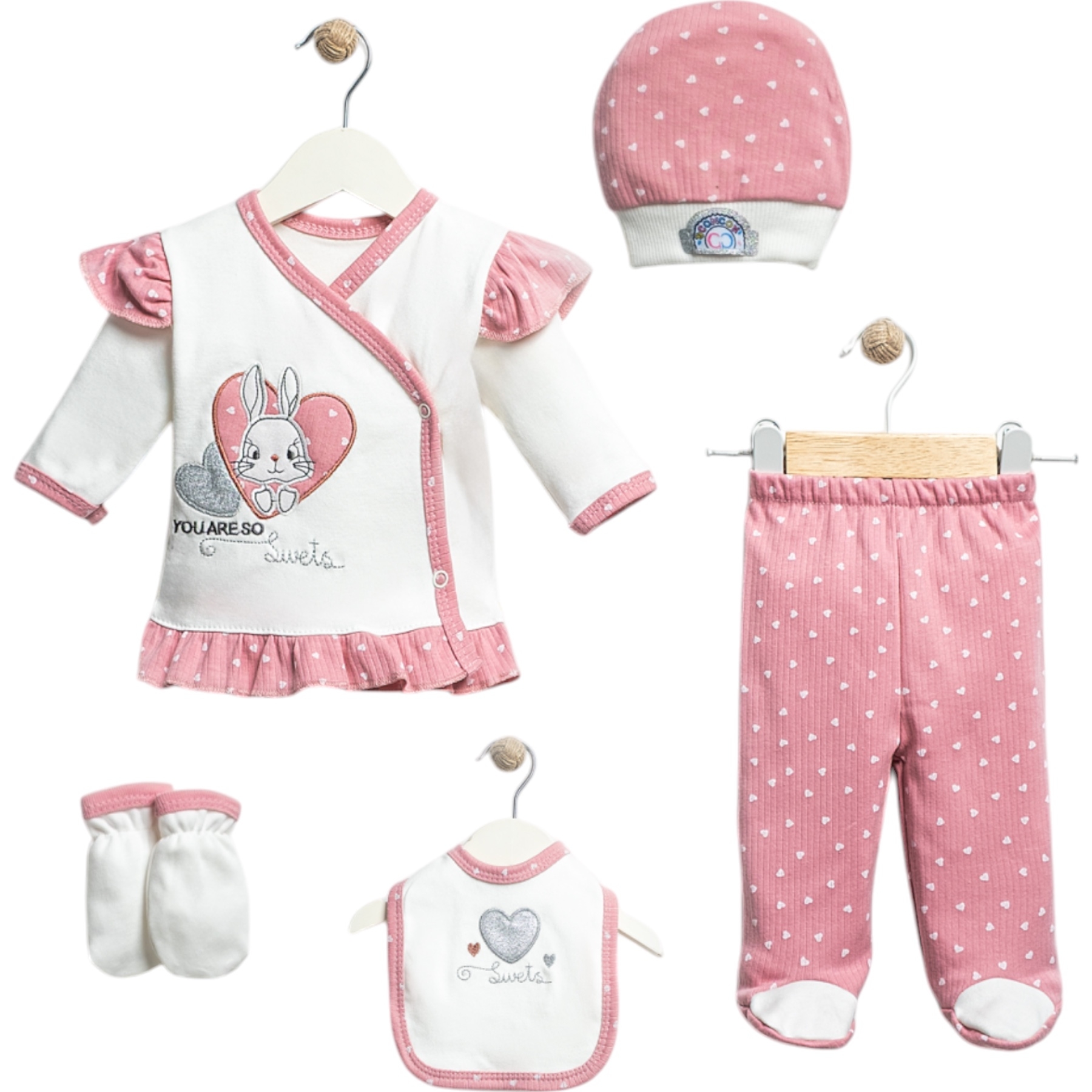 5’Lİ CONCON FİSTOLU TAVŞAN LÜX ZIBIN 1 Ay,2 Ay,3 Ay Kız