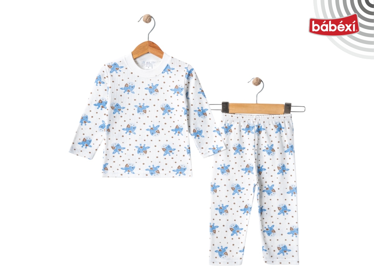 Raporlu Zürafa Desen Pijama 12 Ay,2Y,3Y Uni