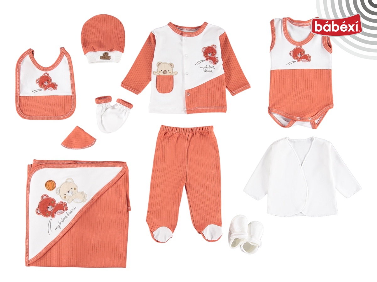 10 Lu Organik Cepli Mini Ayılar Lüx Set   Erkek