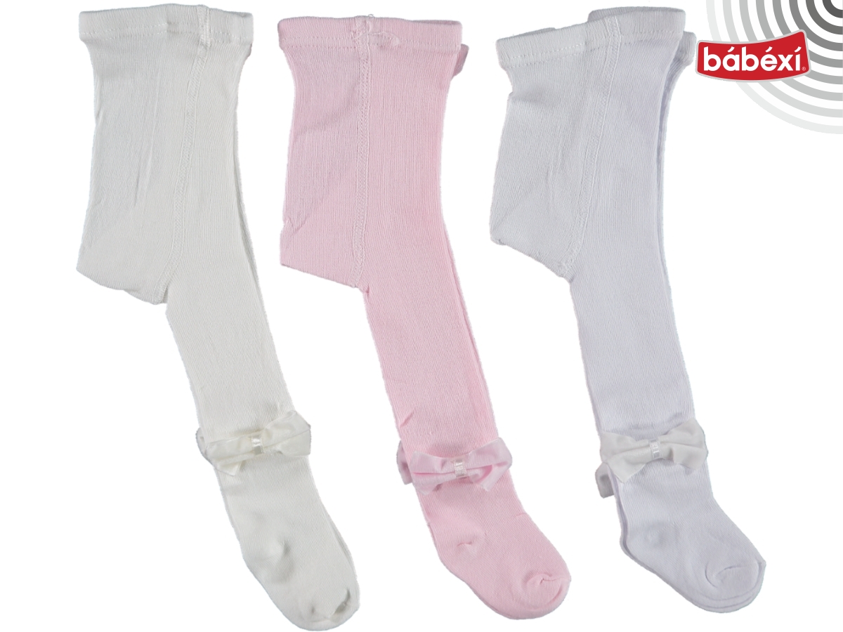Aksesuarlı Bebe Külotlu Çorap  1 Ay,6 Ay Kız