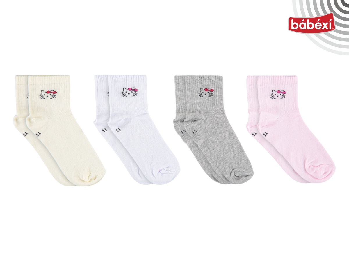 Kartonlu Kız Çocuk Tenis Çorap  5Y,6Y Kız