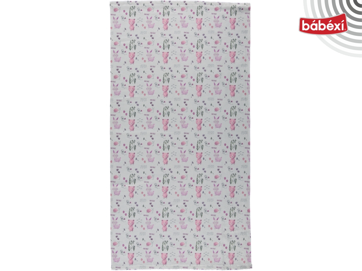 Dijital Orman Baskılı Plaj Havlusu 70*140  Kız