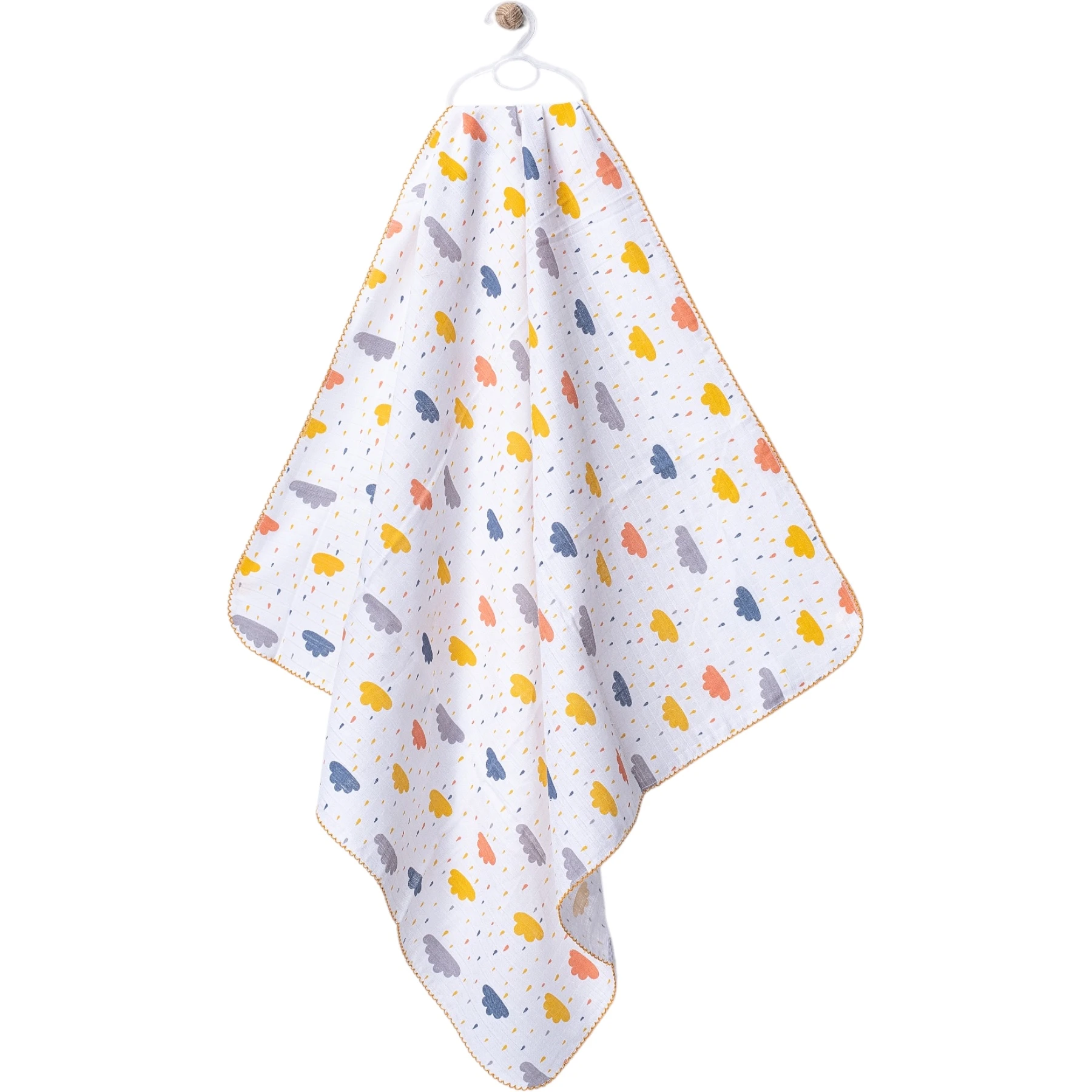 80*90CM BULUTLU MÜSLİN BATTANİYE  1 Ay,2 Ay,3 Ay,6 Ay,9 Ay,12 Ay,18 Ay Uni