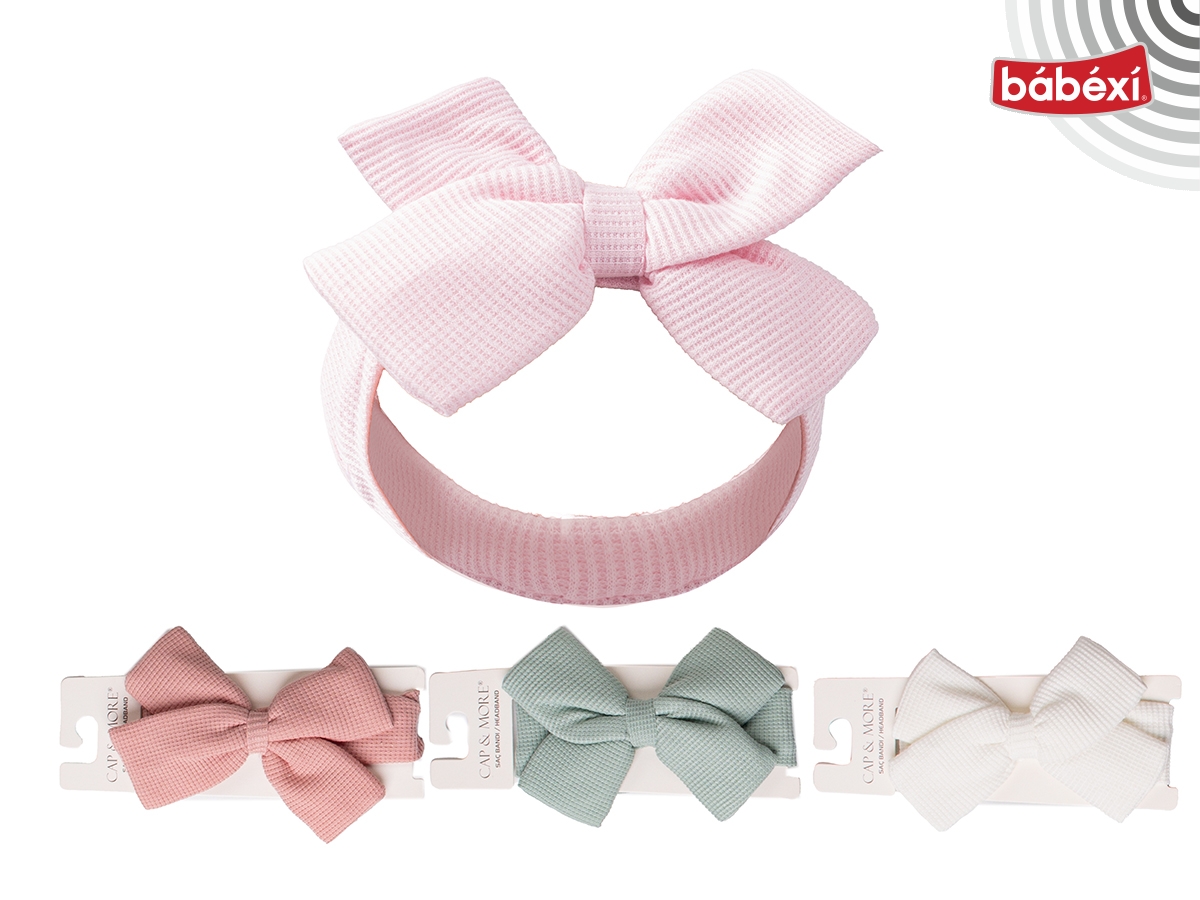 CAP&MORE WAFFLE İKİLİ FİYONKLU SAÇ BANDI  Kız