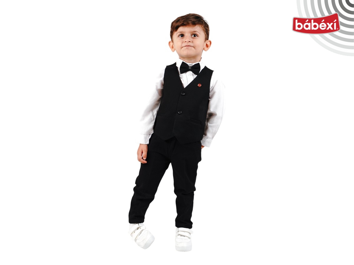 YELEKLİ 3lü Takım  18 Ay,2Y,3Y,4Y Erkek