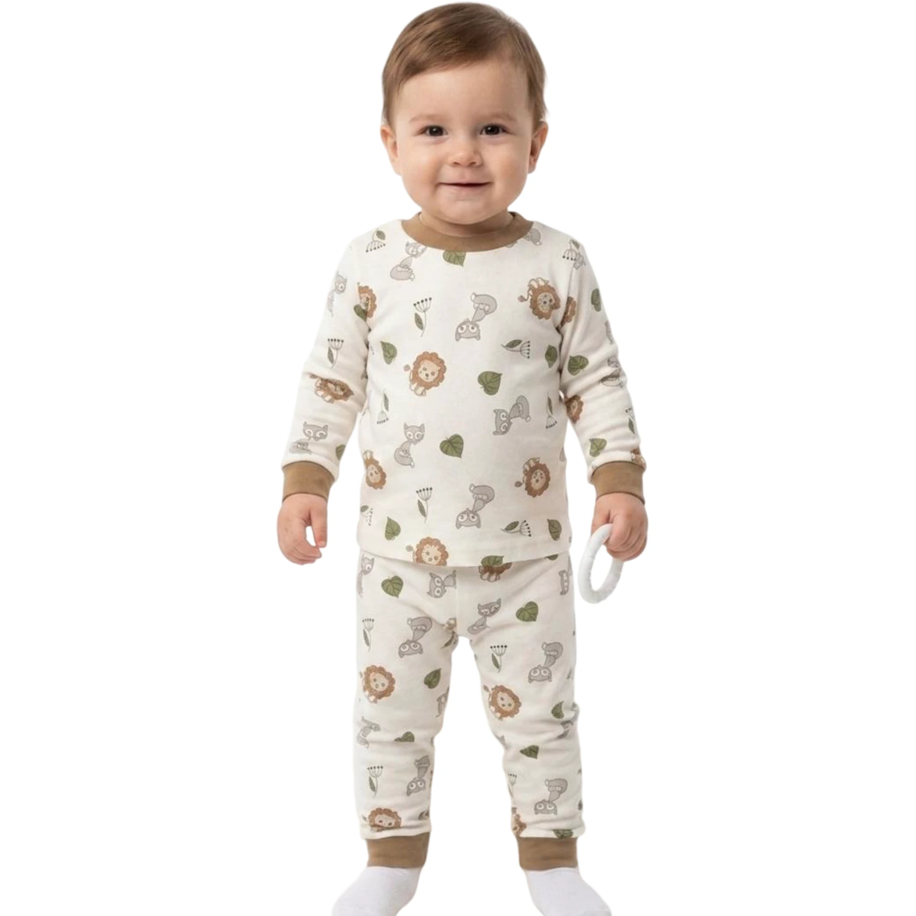 MİRKET ASLAN PİJAMA 6 Ay,12 Ay,18 Ay,2Y Erkek