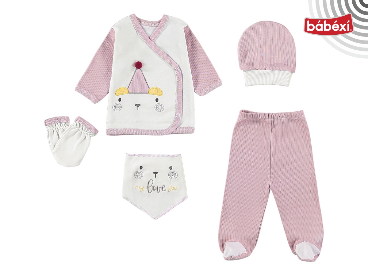 5 Li Şapkalı Lüx Set  Uni