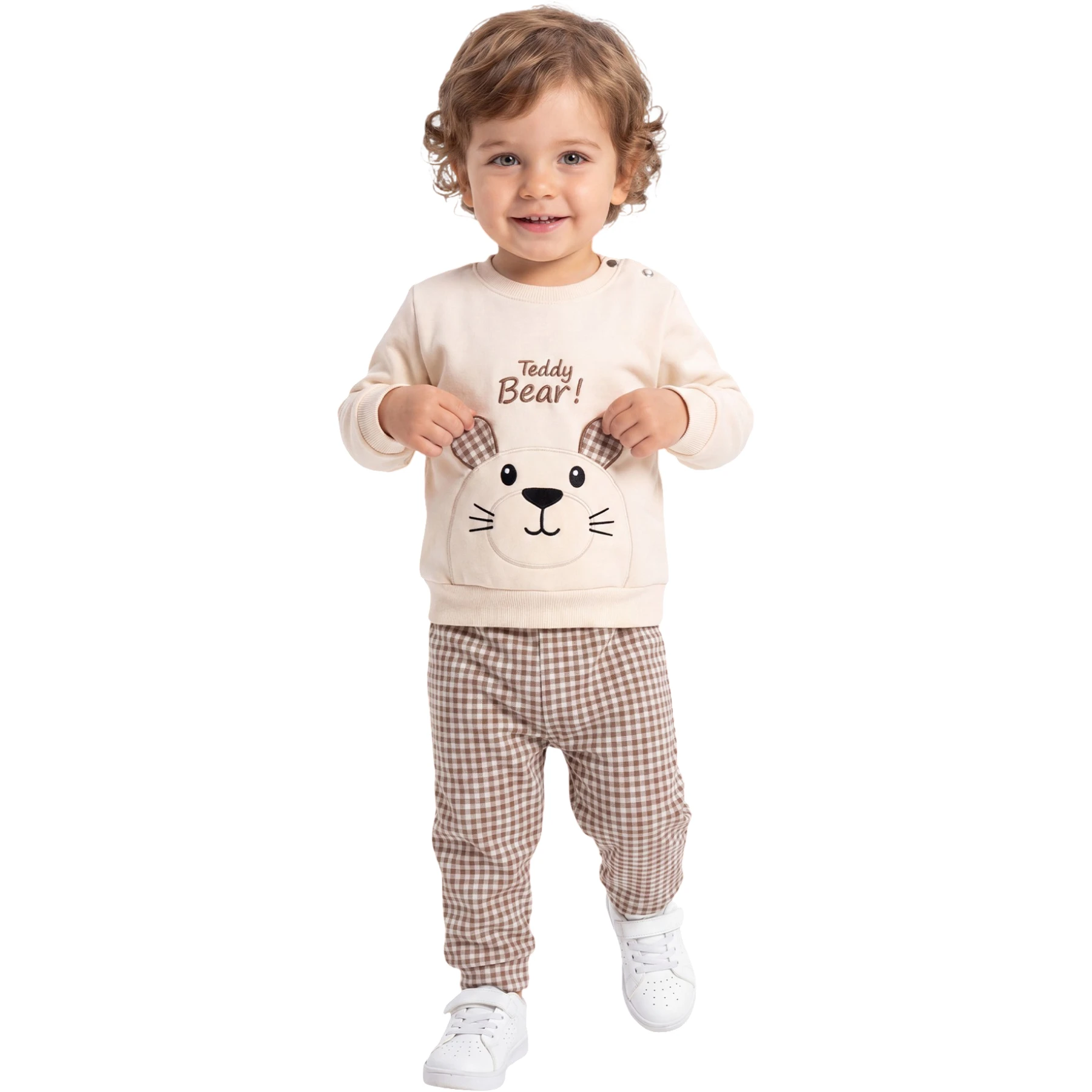 AYI NAKIŞLI 2 İP ERKEK TAKIM 9 Ay,12 Ay,18 Ay,2Y Erkek