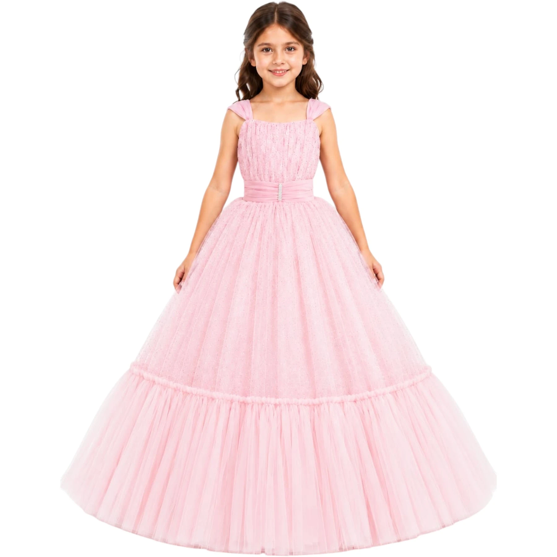 Abiye Pembe 3Y,4Y,5Y,6Y,8Y,10Y Kız