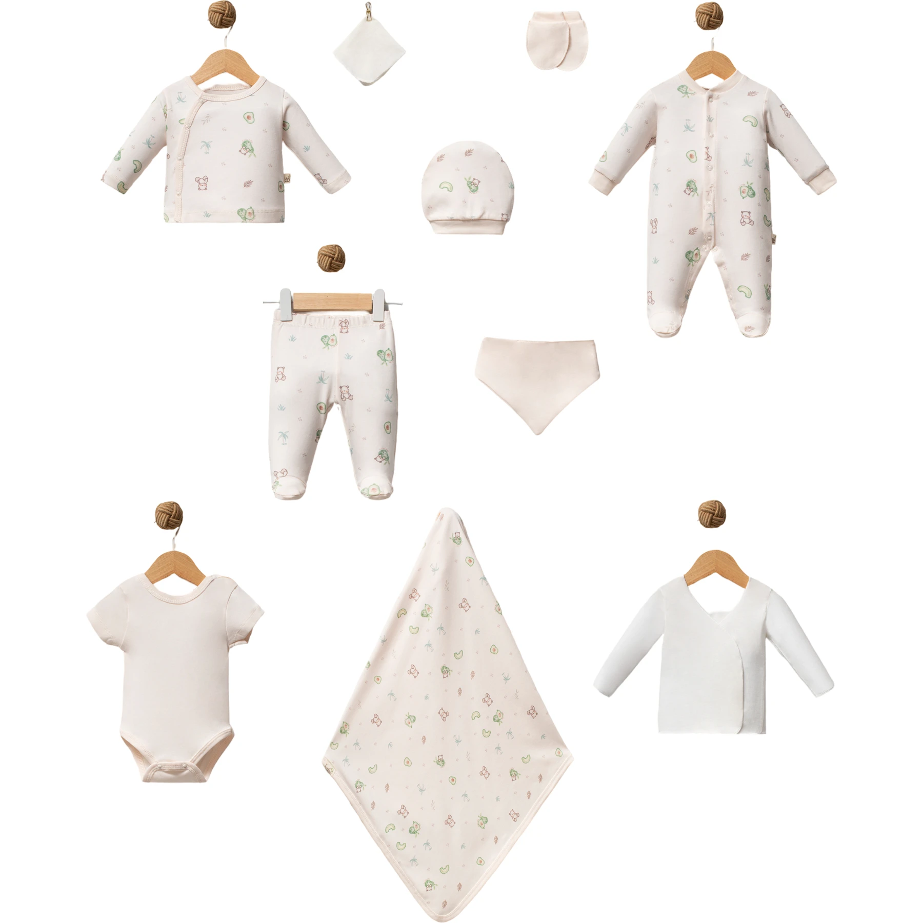 BABY AVOCADO 10 LU SET 1 Ay,2 Ay Uni