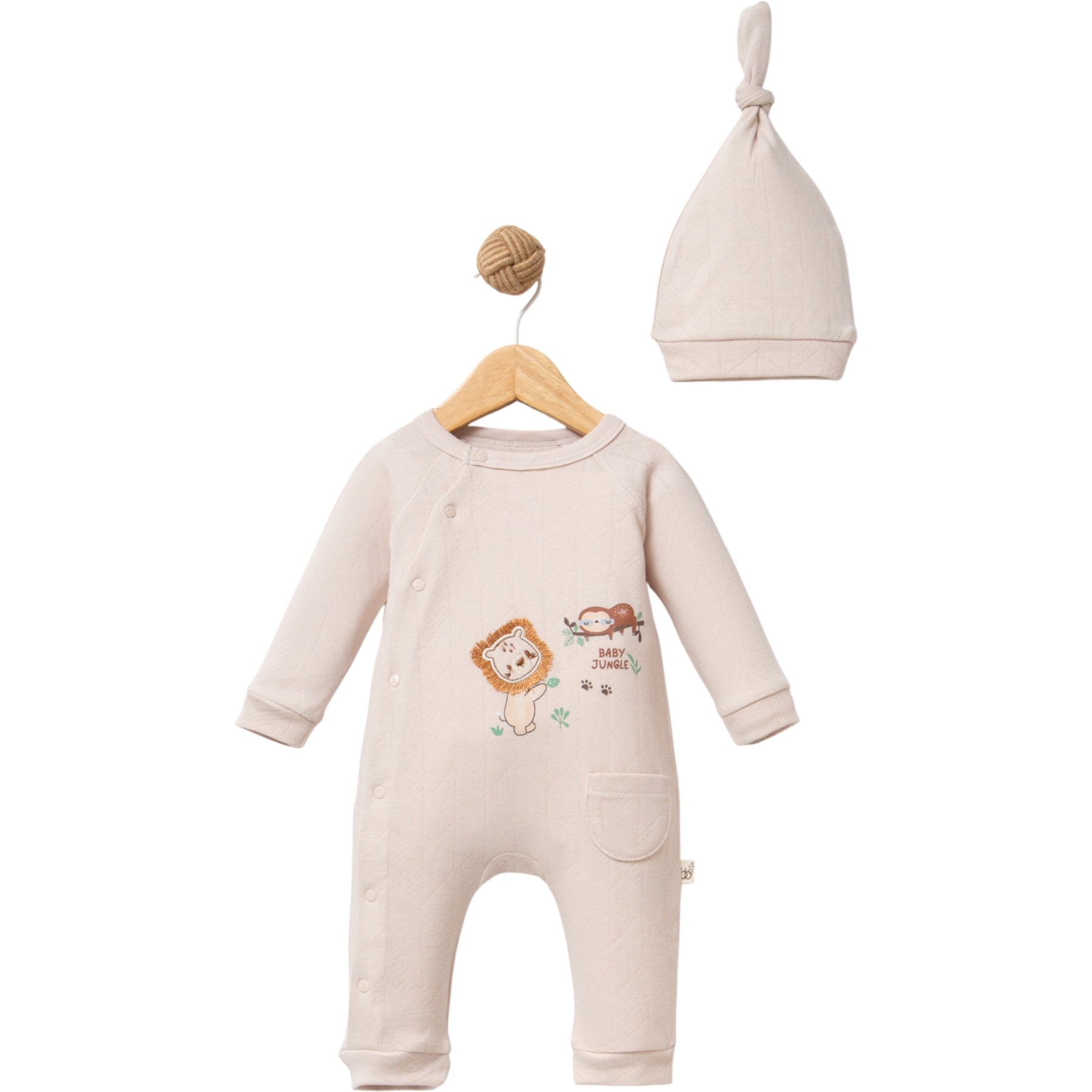 BABY JUNGLE BASİC PATİKSİZ TULUM 1 Ay,3 Ay,9 Ay Erkek