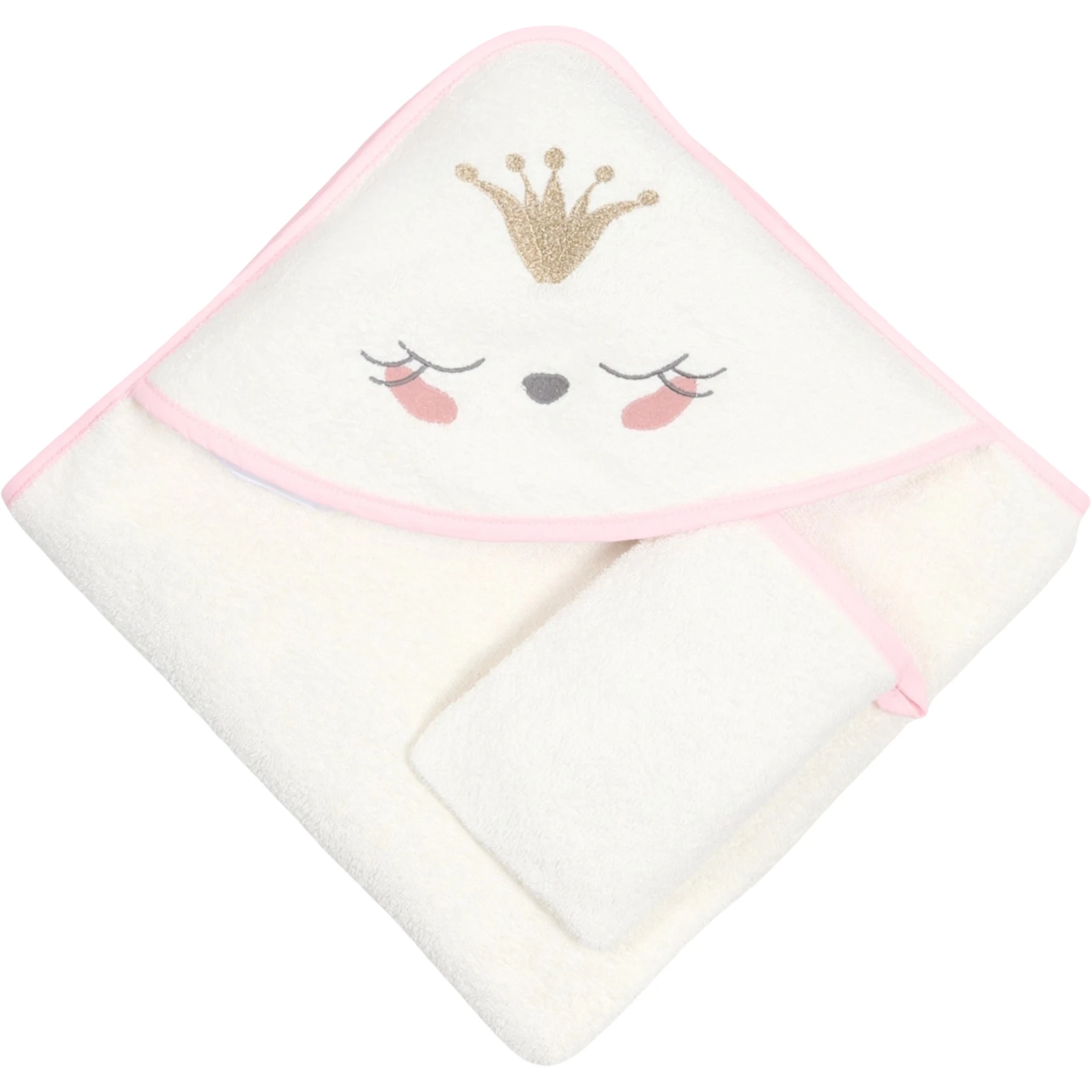 BABYDO SİLGİ HAVLU SLEEPY PRİNCESS  6 Ay Kız