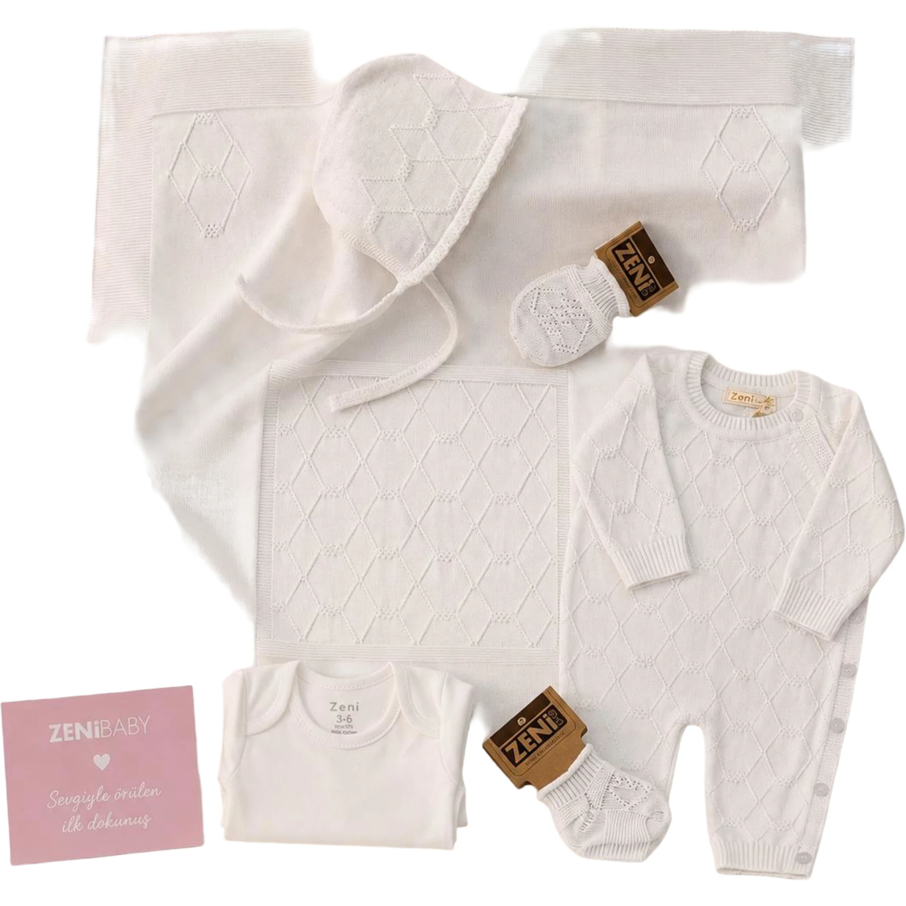 BEBE BADİLİ KUTULU SET 1 Ay,6 Ay Uni