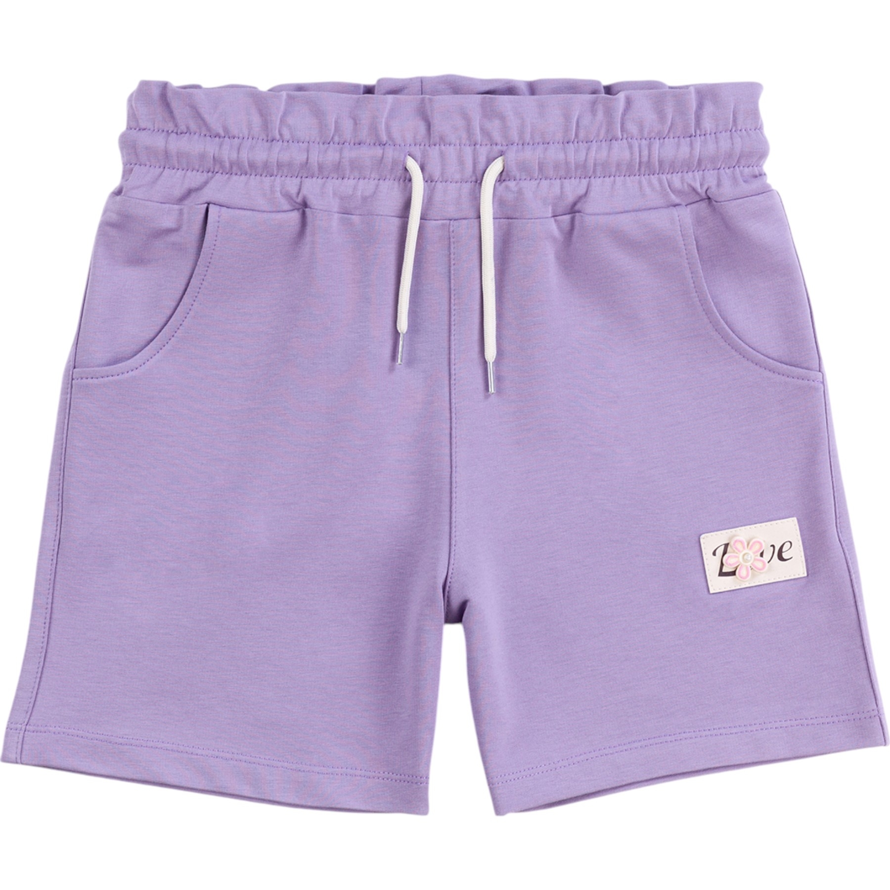 BELİ FIRFIRLI ETİKETLİ MİNİ ŞORT 9Y,10Y,11Y,12Y Kız