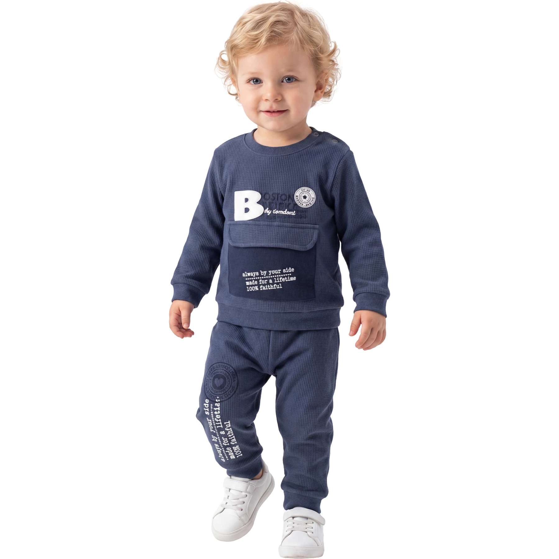 CEPLİ BASKILI 2 İP ERKEK TAKIM 9 Ay,12 Ay,18 Ay,2Y Erkek