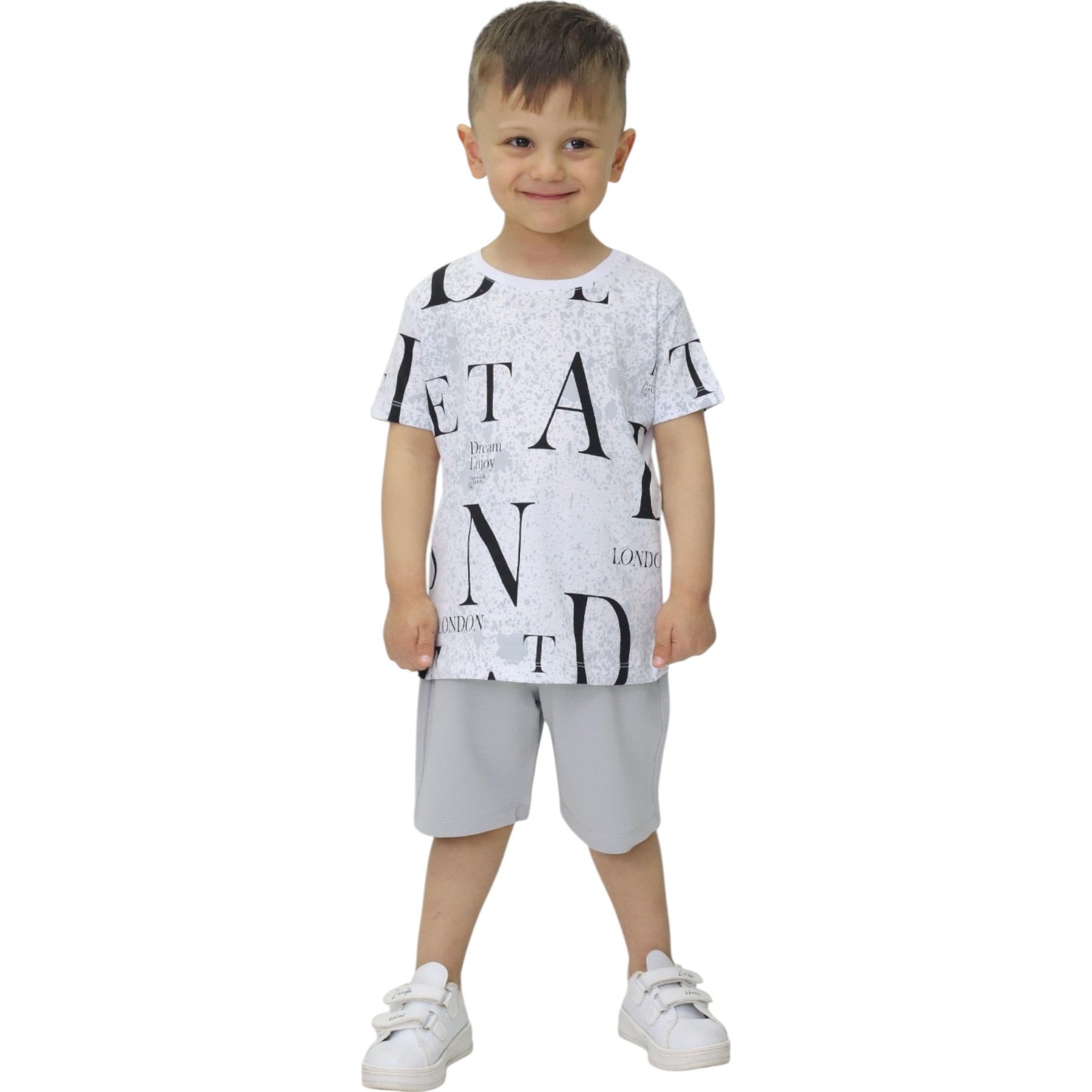 ÇİFT TİŞÖRTLÜ 3LÜ ERKEK TAKIM 6 Ay,9 Ay,12 Ay,18 Ay Erkek