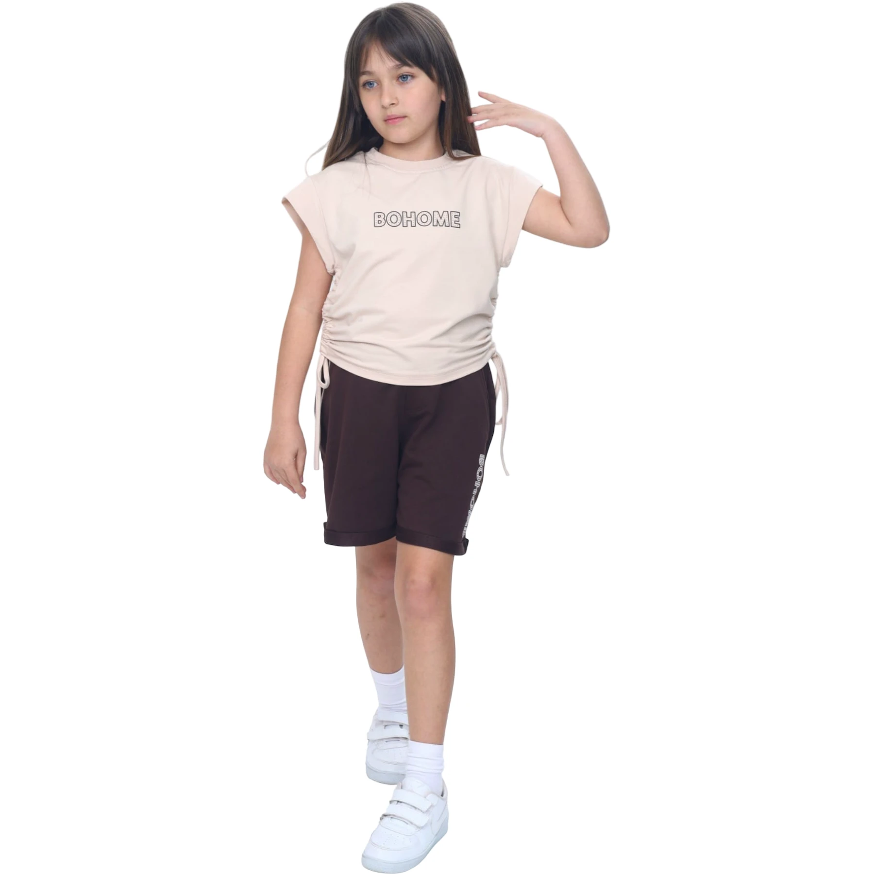 ÇOCUK ŞORT TAKIM 4Y,5Y,6Y,7Y,8Y Kız