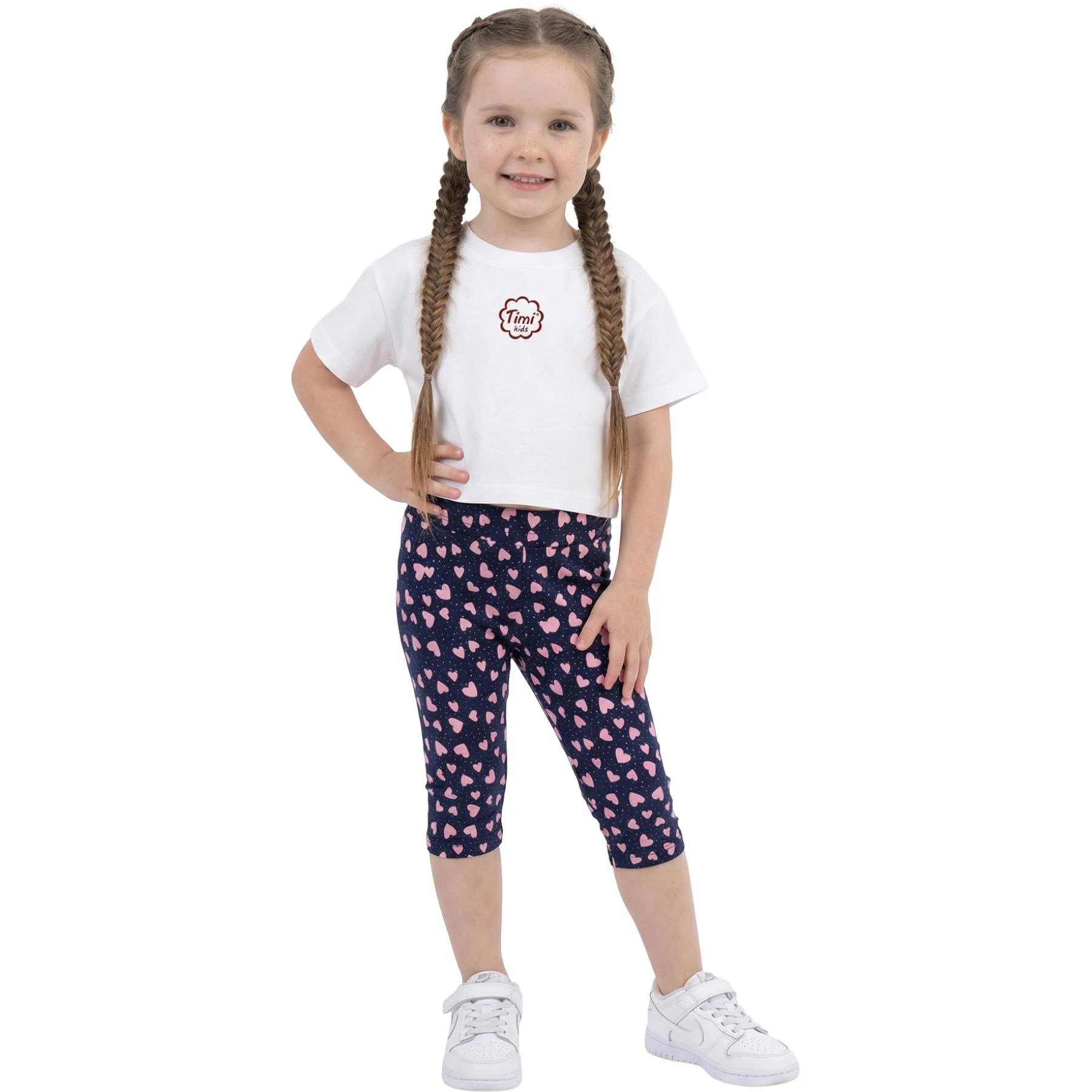 ÇOCUK DESENLİ KAPRİ  5Y,6Y,7Y,8Y,9Y Kız