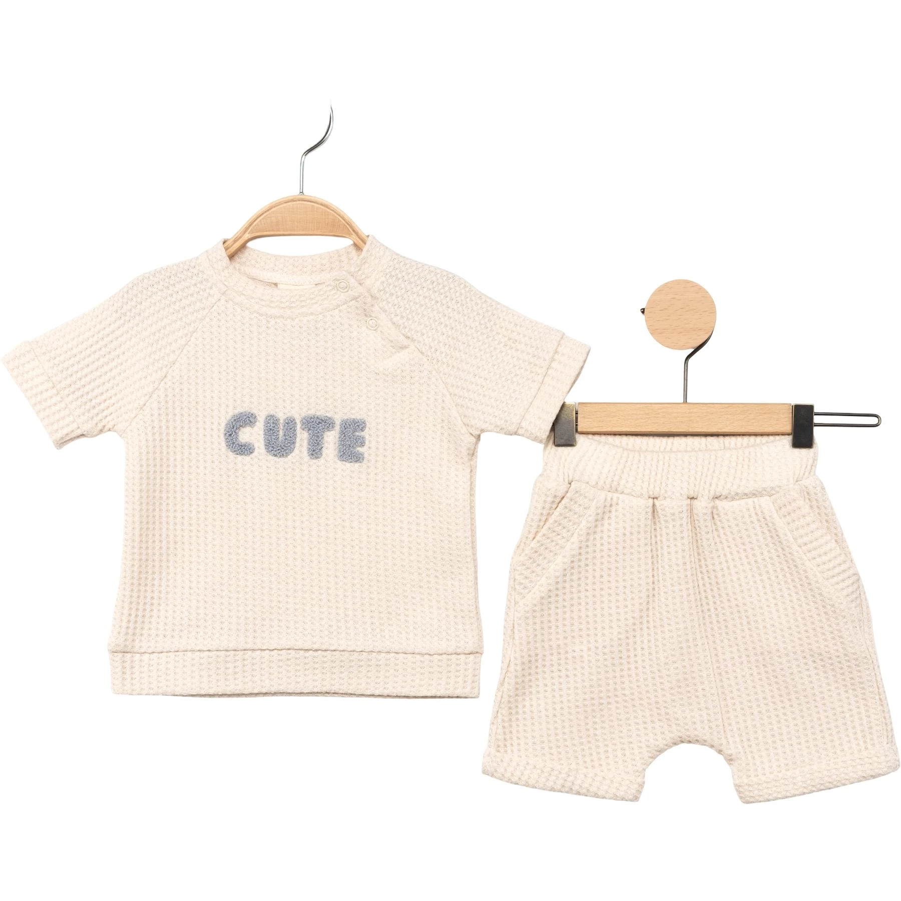 CUTE SÜZENE NAKIŞLI 2'Lİ ERKEK TAKIM 3 Ay,6 Ay,9 Ay,12 Ay Erkek