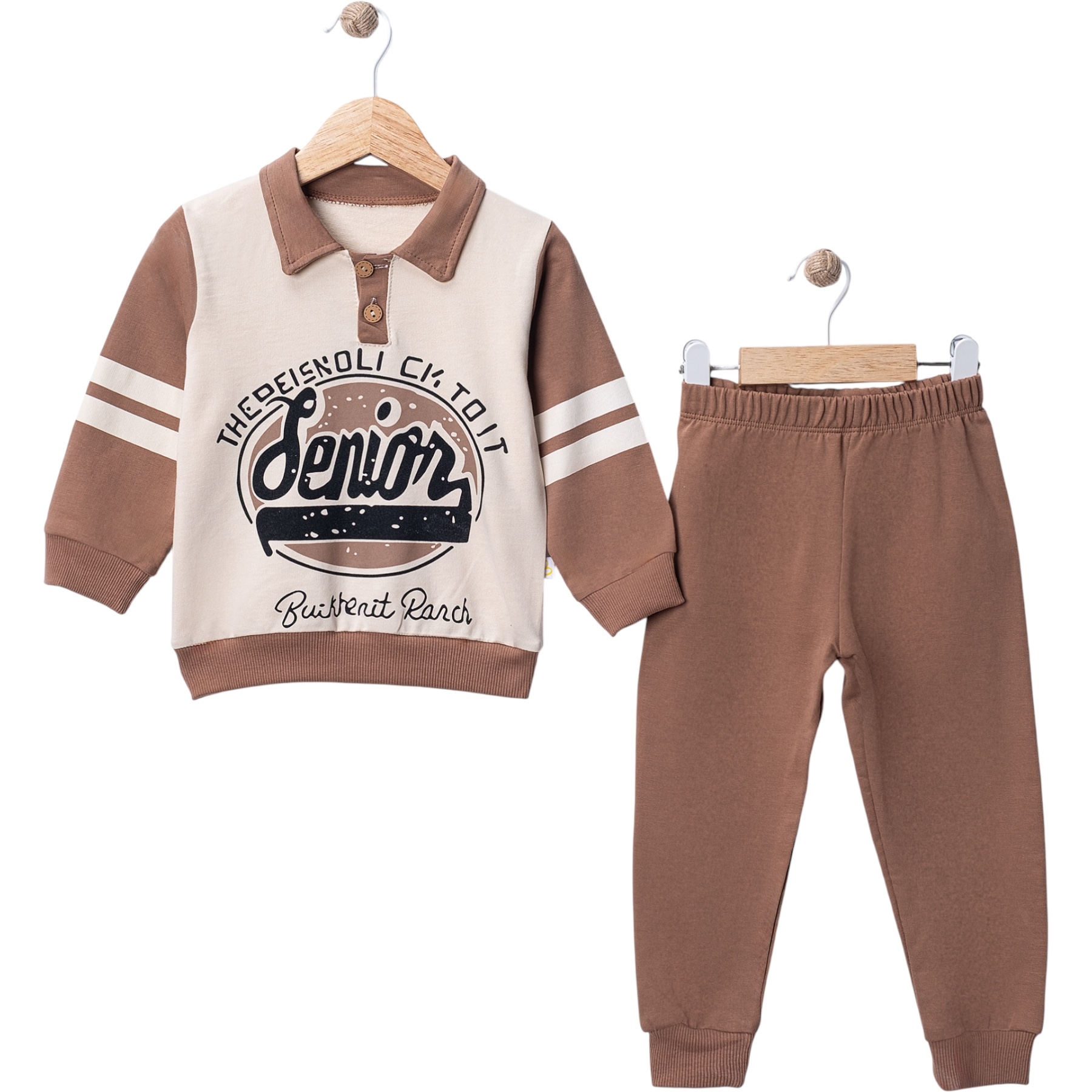 DENİM POLO YAKALI 2Lİ TAKIM 2Y,3Y,4Y,5Y Erkek