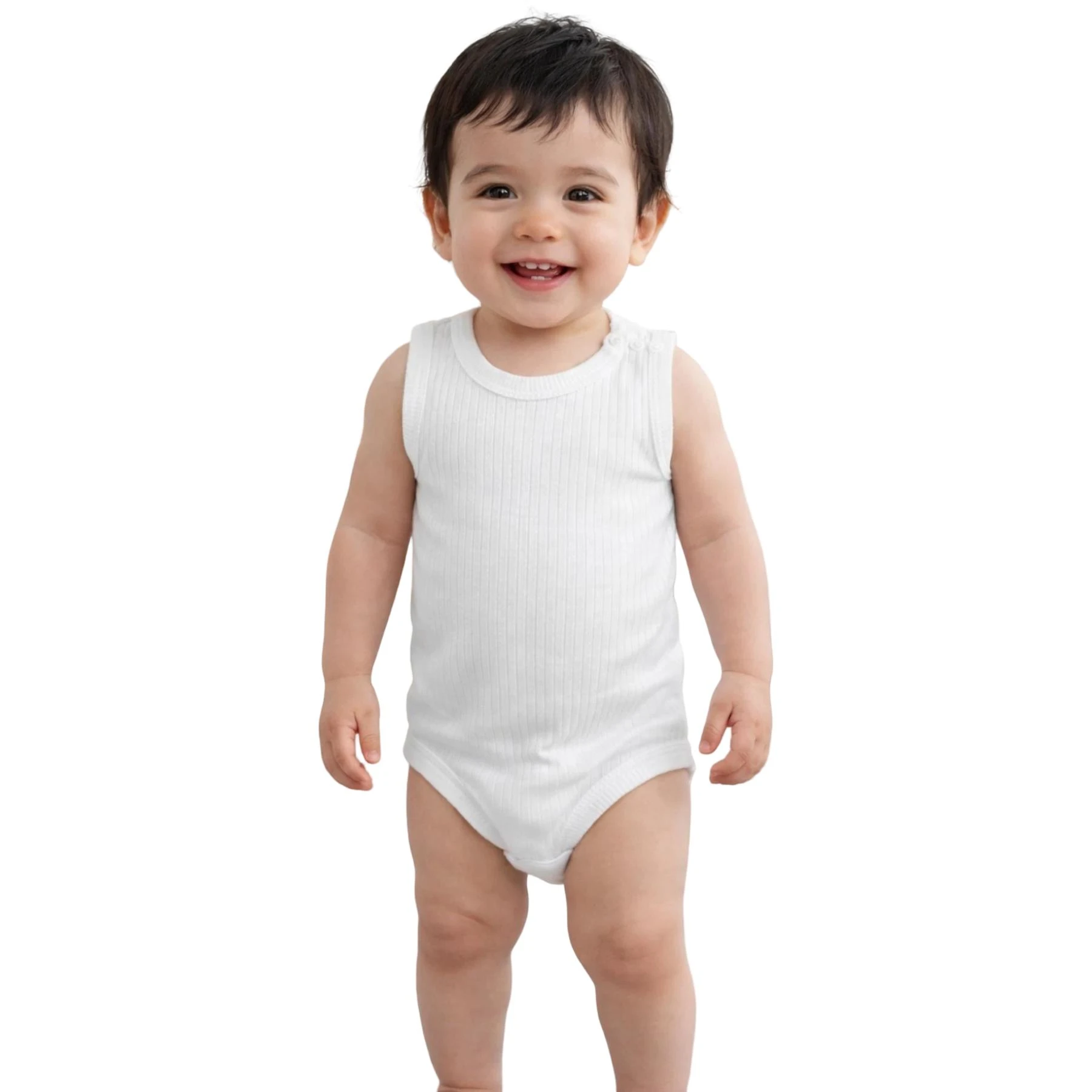 DÜZ BEBEK ÇITÇITLI BADİ  12 Ay,18 Ay,2Y,3Y Uni