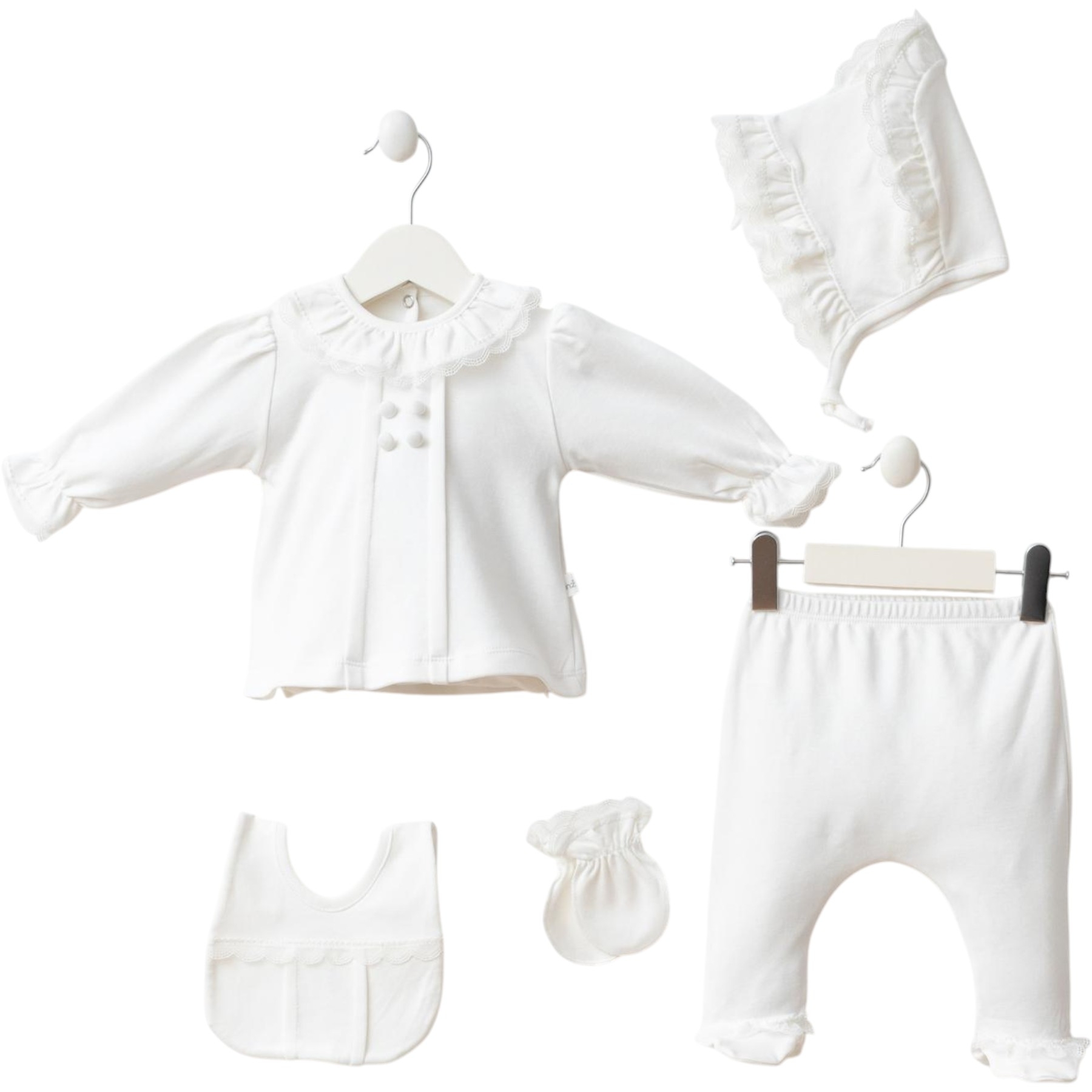 ELEGANT KIZ 5Lİ SET 1 Ay,3 Ay Kız
