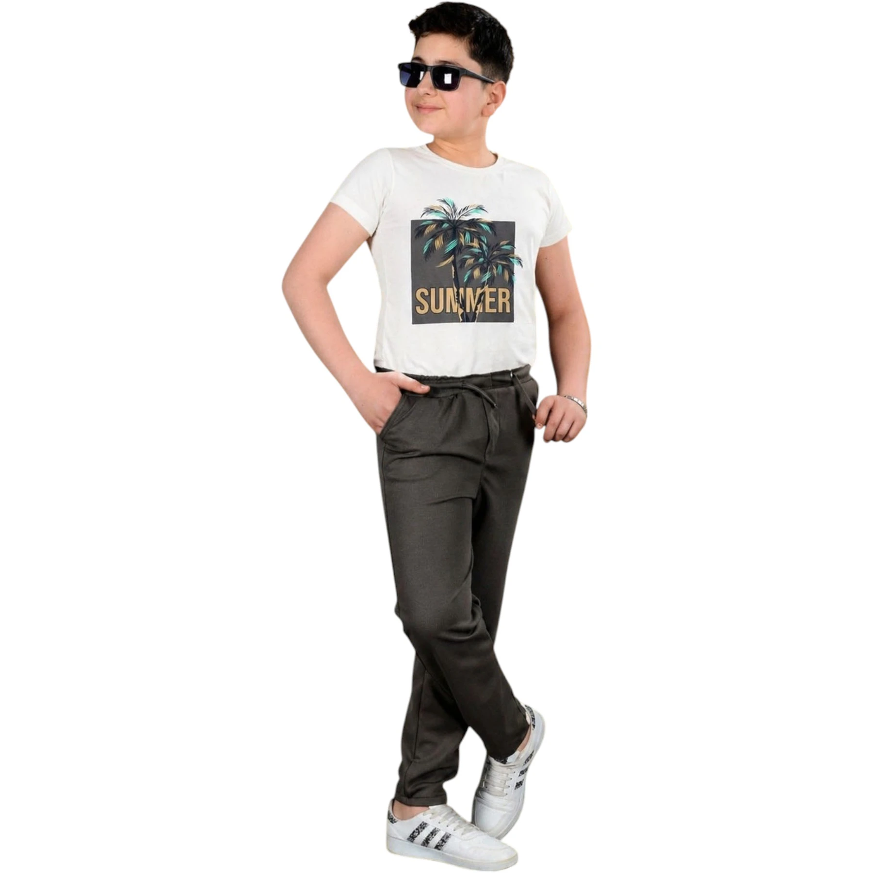 ERKEK 2 Lİ TAKIM ÖRME LİKRALI  4Y,6Y,8Y,10Y,12Y Erkek