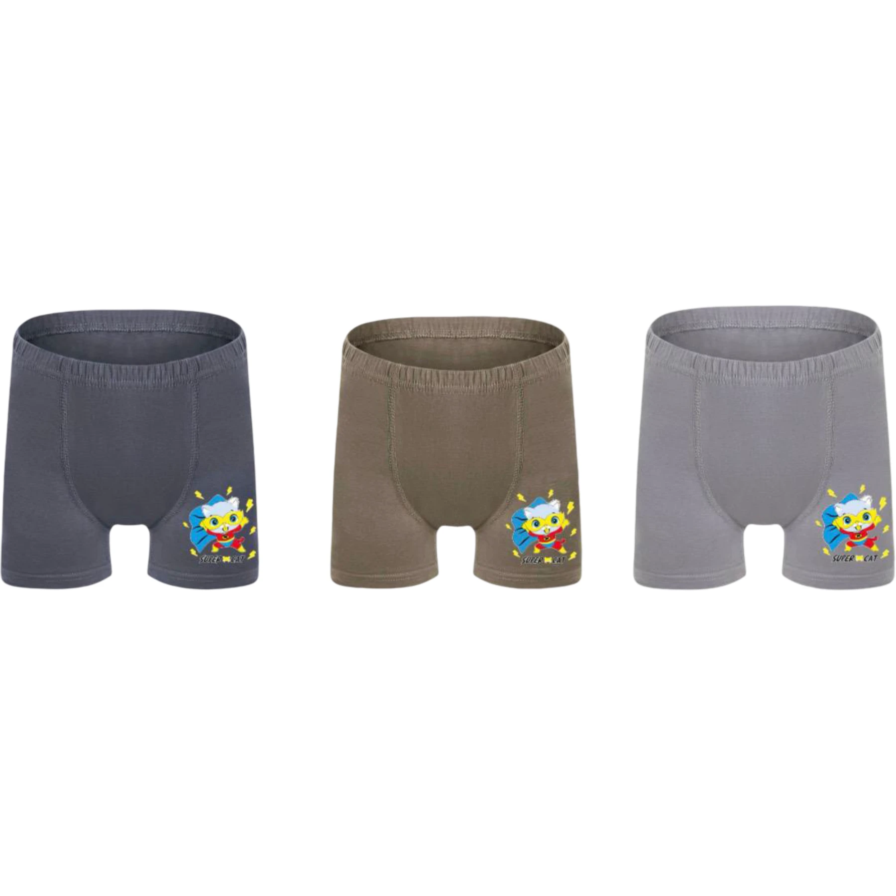 ERKEK ÇOCUK BASKILI BOXER 10Y,11Y Erkek