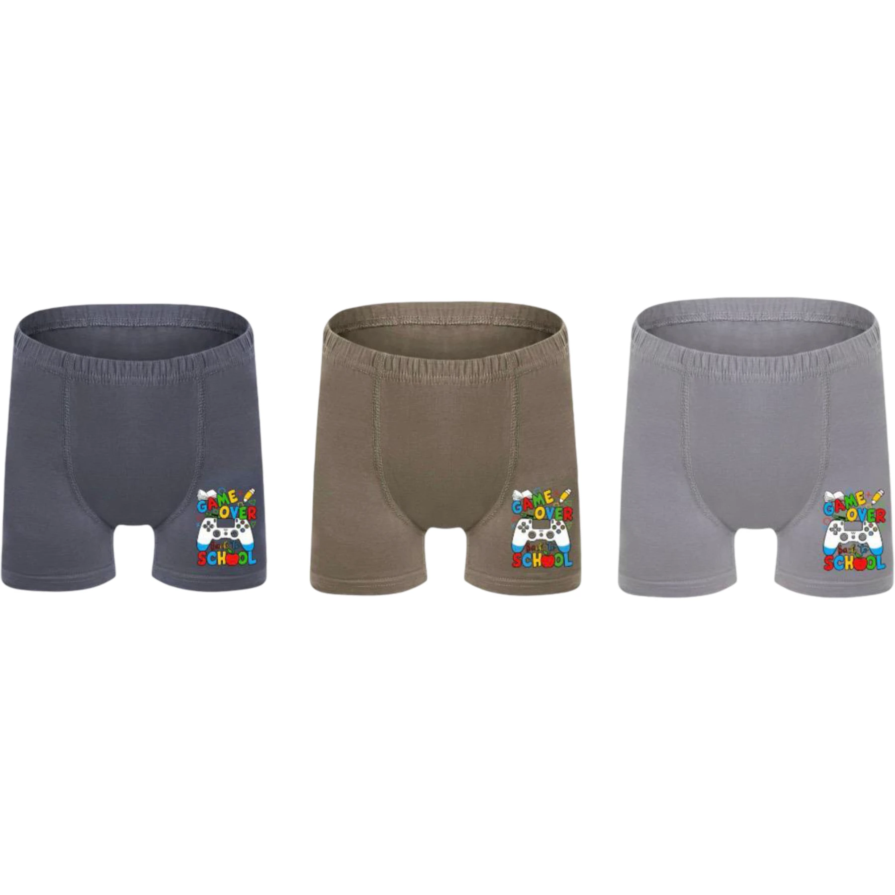 ERKEK ÇOCUK BASKILI BOXER 4Y,5Y Erkek