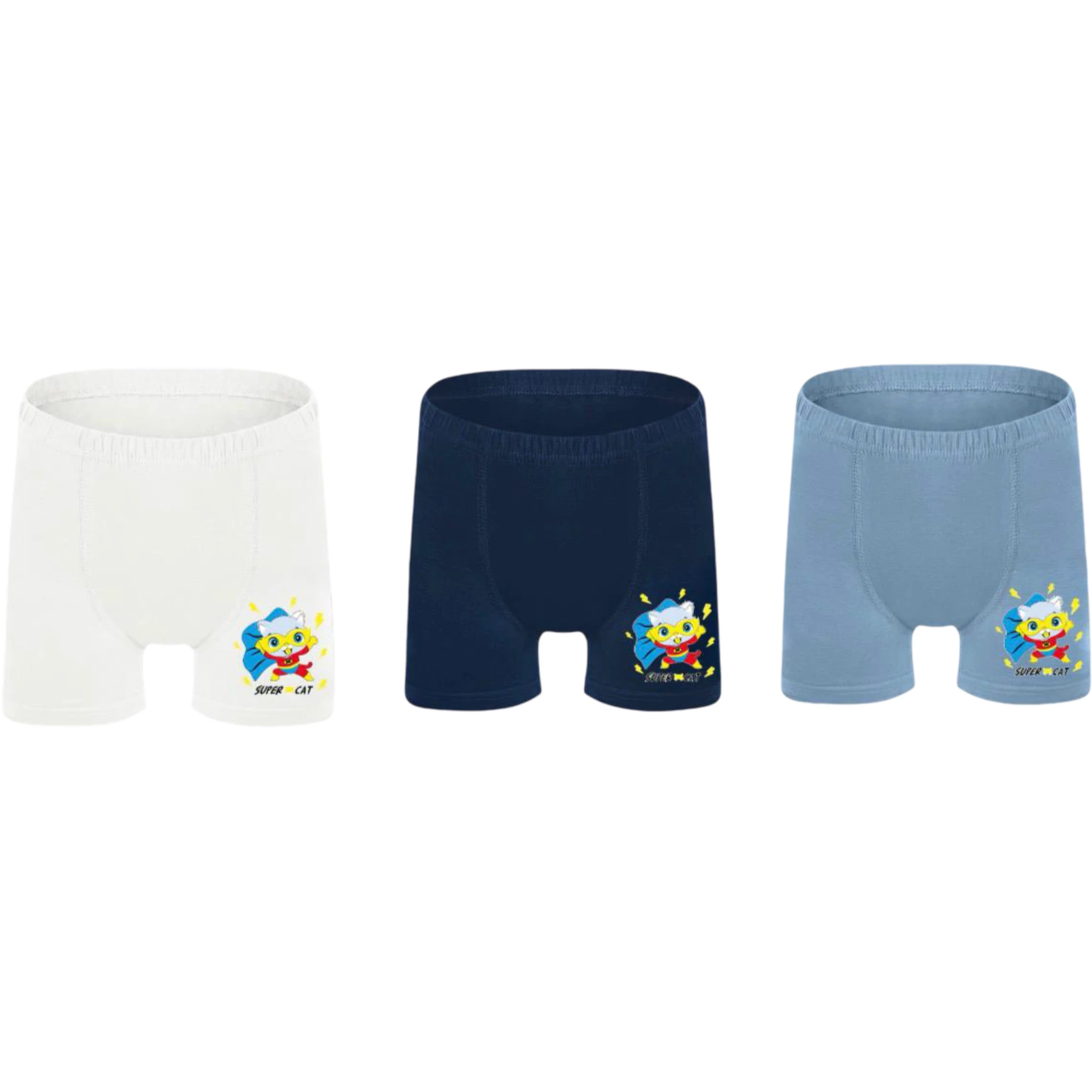 ERKEK ÇOCUK BASKILI BOXER 8Y,9Y Erkek