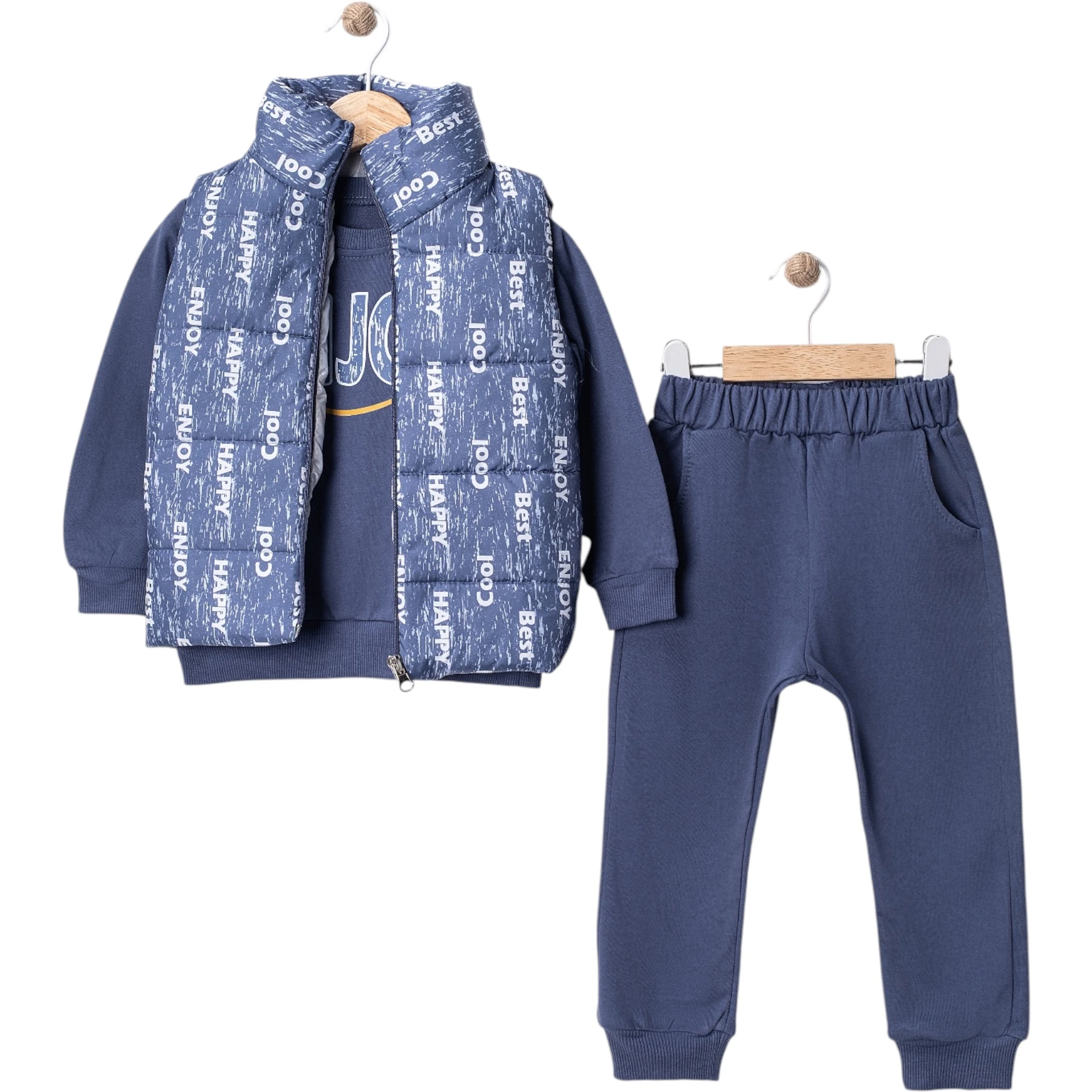 ERKEK ÇOCUK ÜÇLÜ TAKIM  2Y,3Y,4Y,5Y Erkek